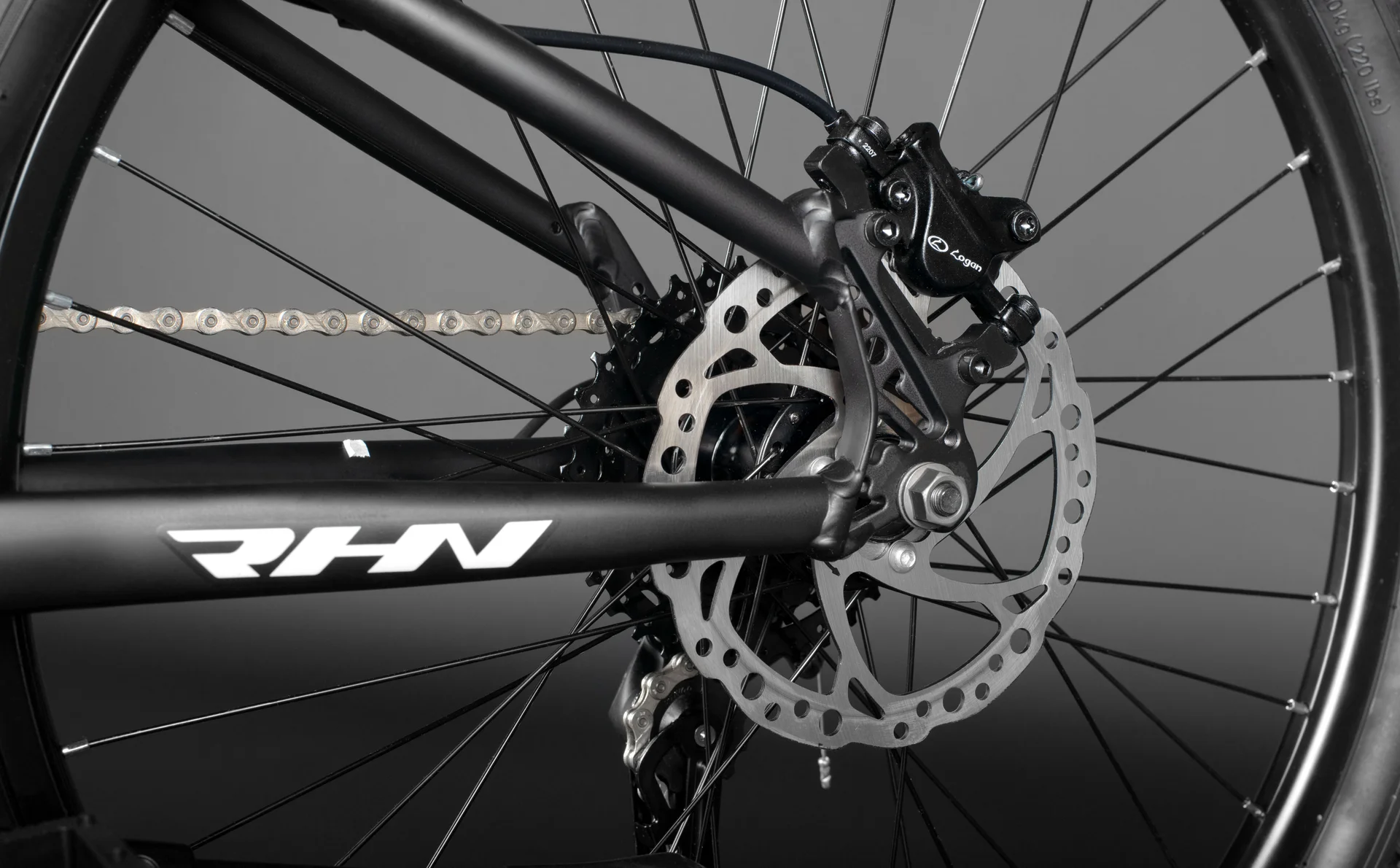 Велосипед HORH ROHAN RHNHD4.3 24" (2025) Black-White - миниатюра 14
