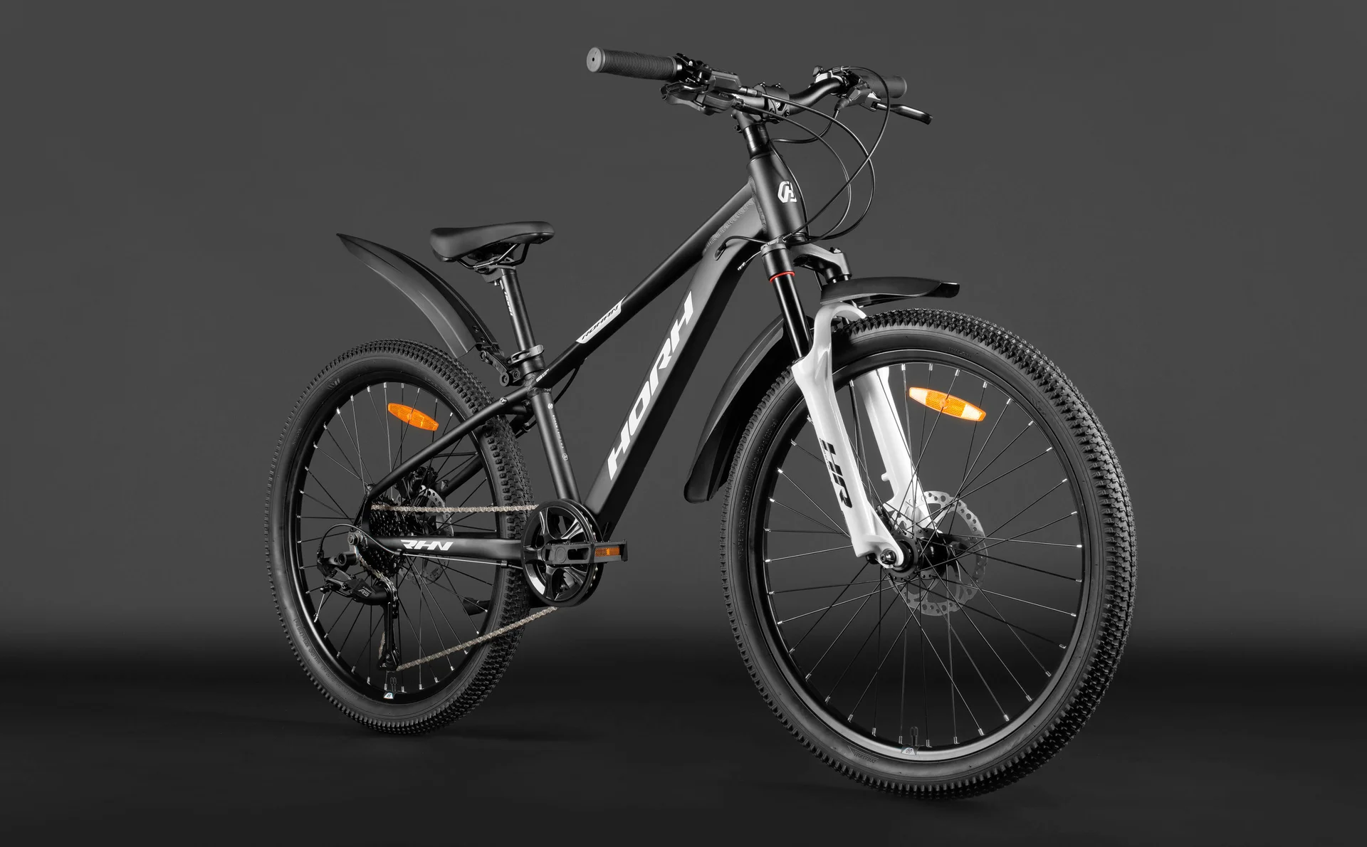 Велосипед HORH ROHAN RHNHD4.3 24" (2025) Black-White - миниатюра 6