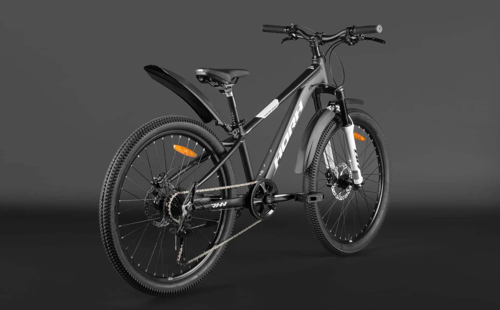Велосипед HORH ROHAN RHNHD4.3 24" (2025) Black-White - миниатюра 7
