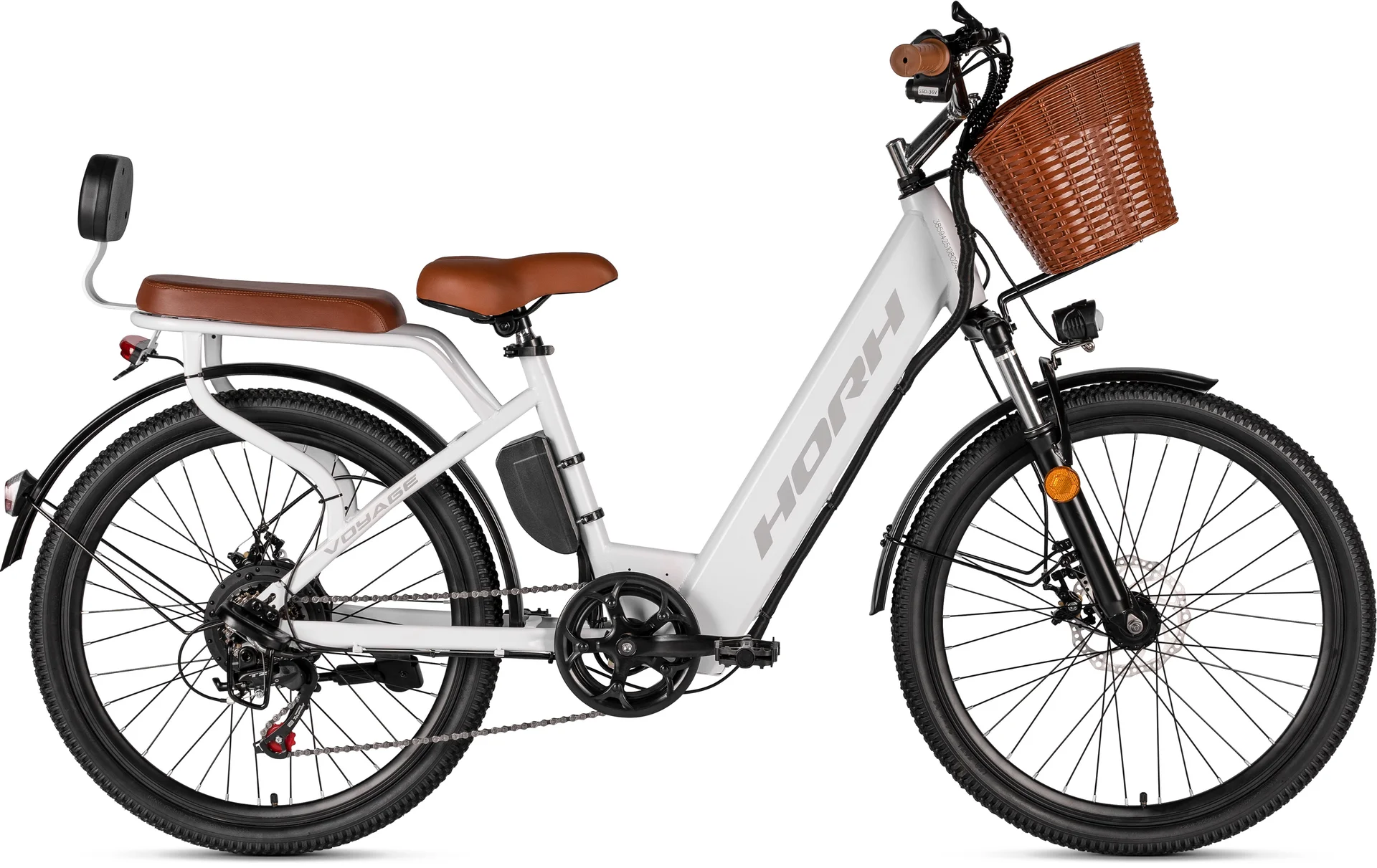 Электровелосипед HORH V 750W White - изображение 1
