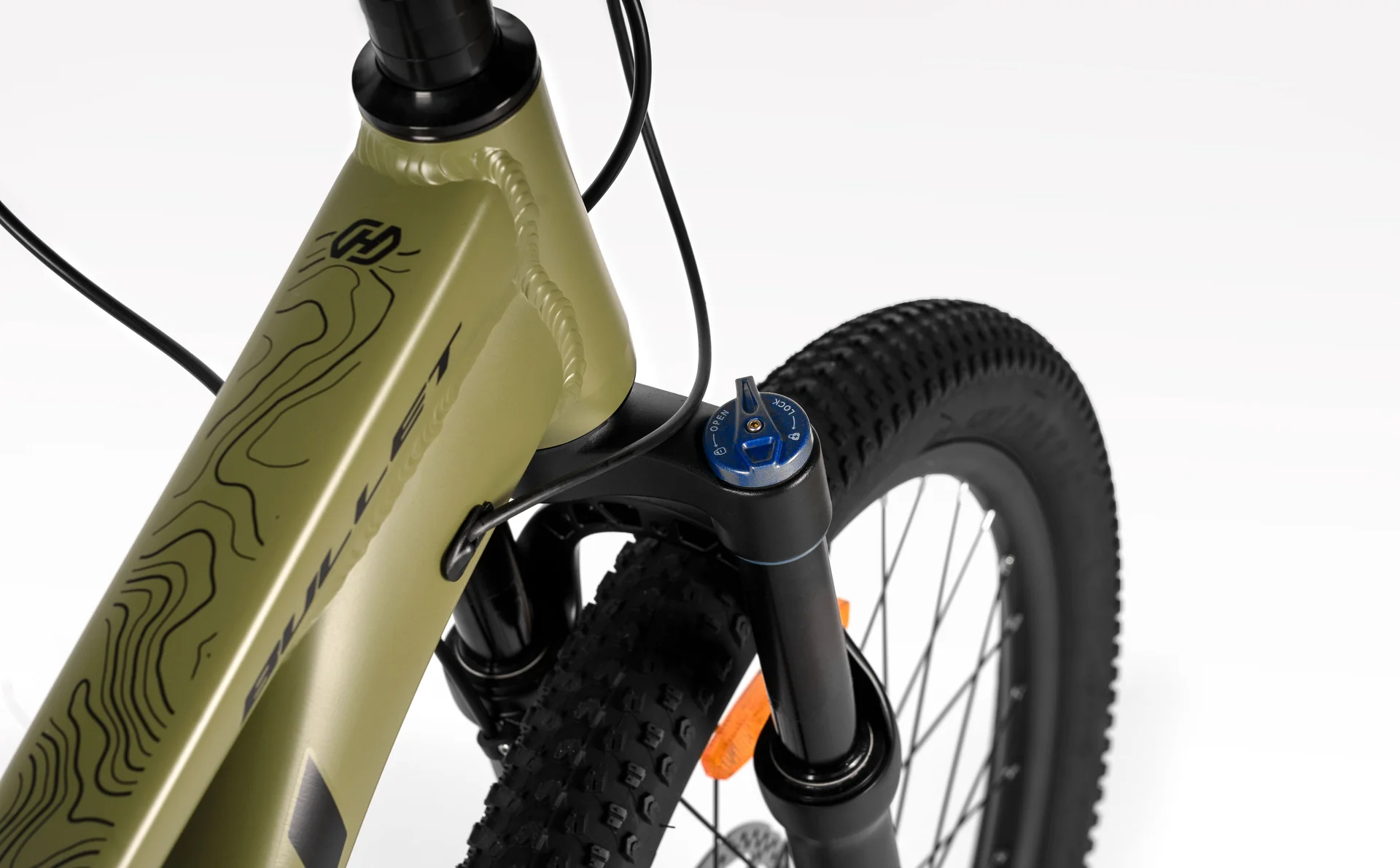 Велосипед HORH BULLET BHD 4.0 24" (2026) Khaki - миниатюра 11