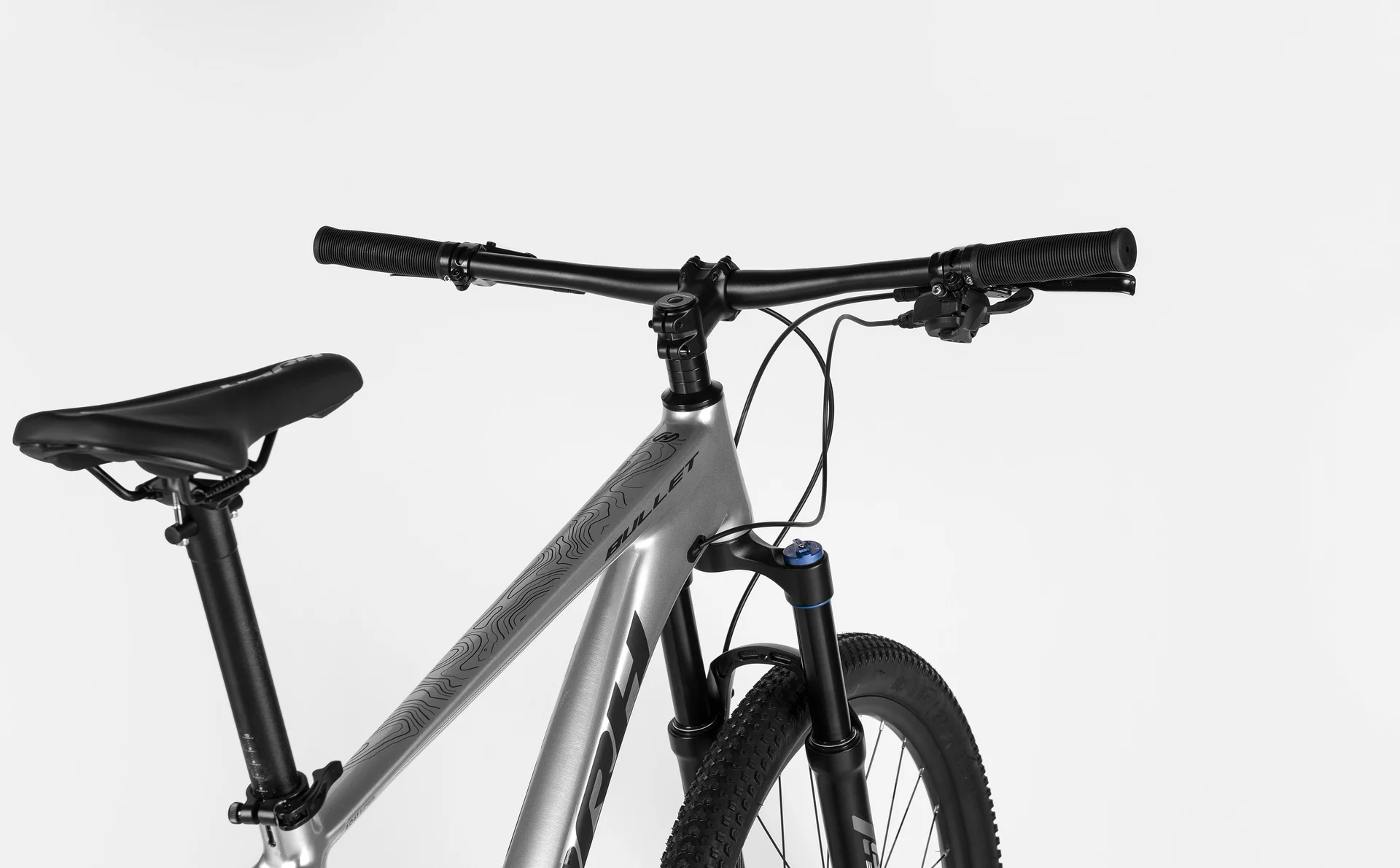 Велосипед HORH BULLET BHD 7.1 27,5" (2026) Light-Grey-Black - миниатюра 8