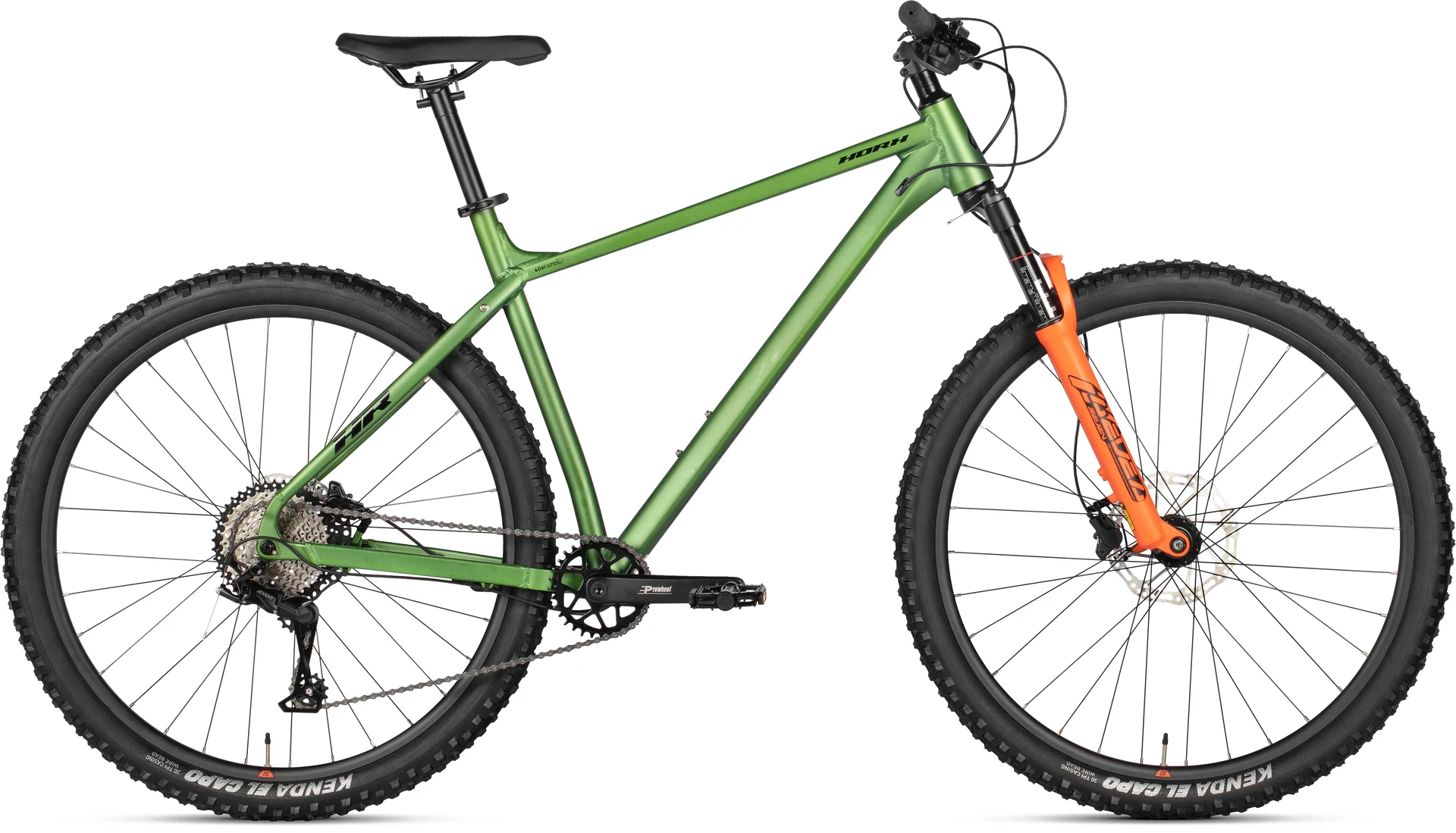 Велосипед HORH ROOT 29" (2026) Matt Green-Orange - изображение 1