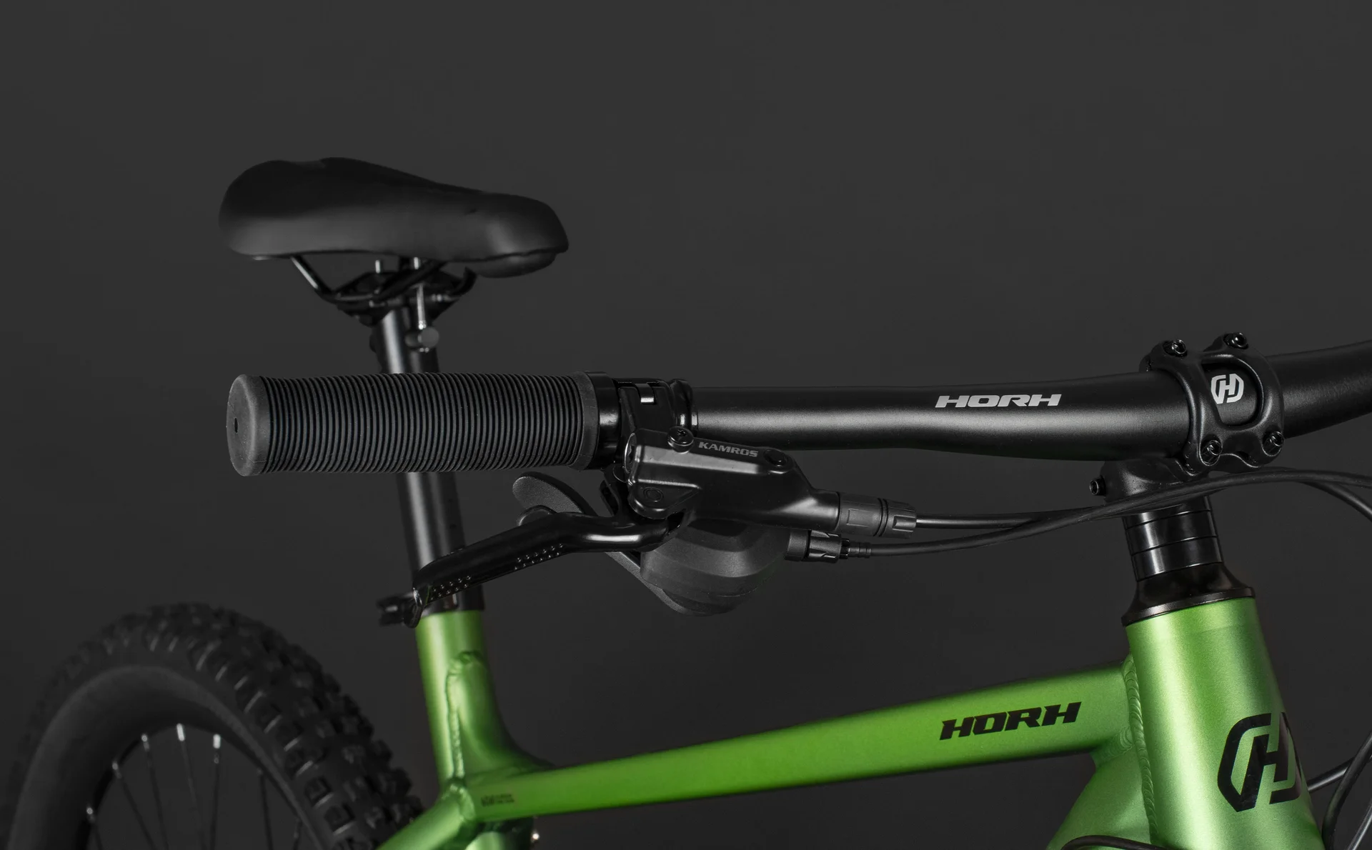 Велосипед HORH ROOT 29" (2026) Matt Green-Orange - миниатюра 11