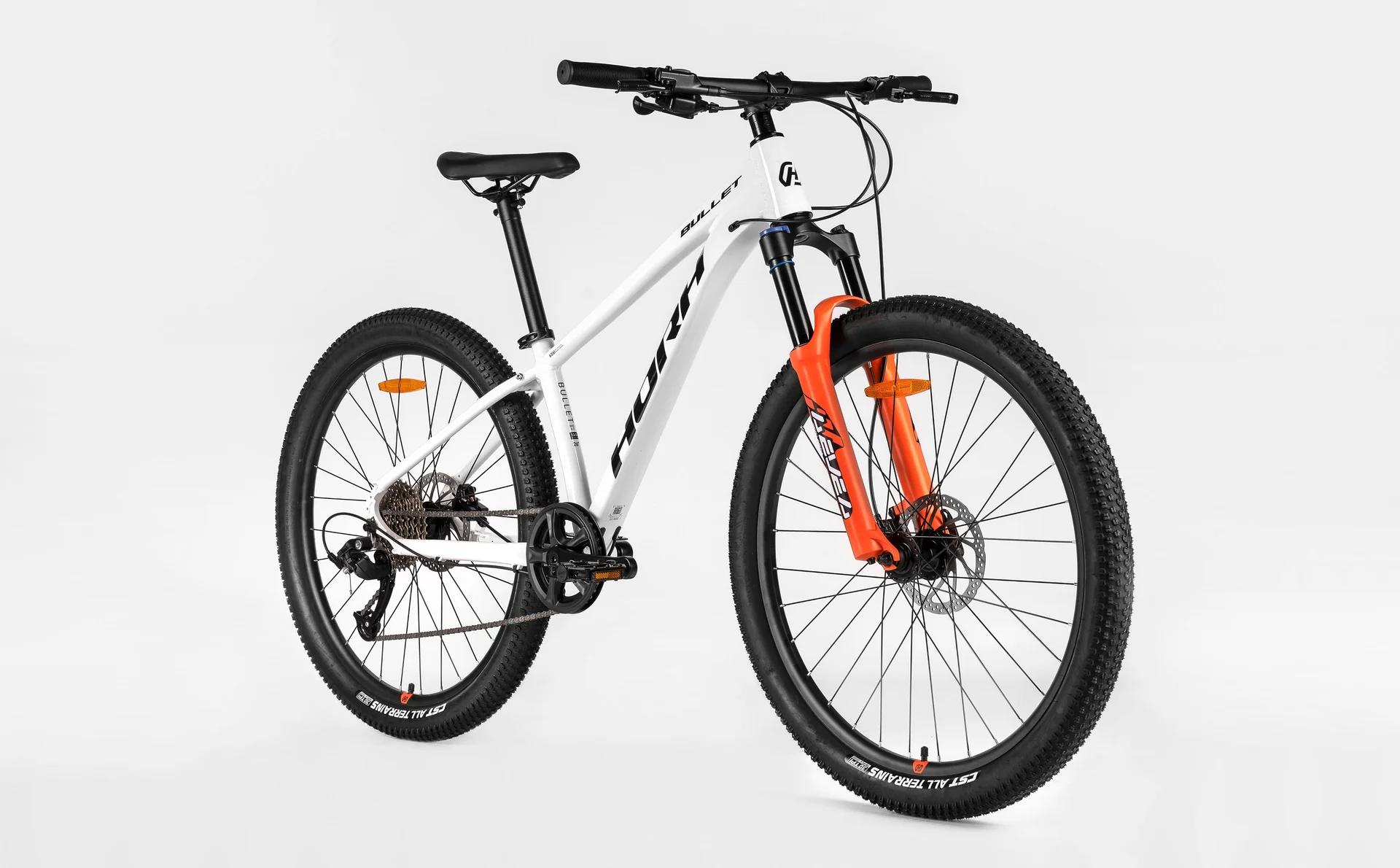 Велосипед HORH BULLET 26" (2026) White-Orange - миниатюра 5
