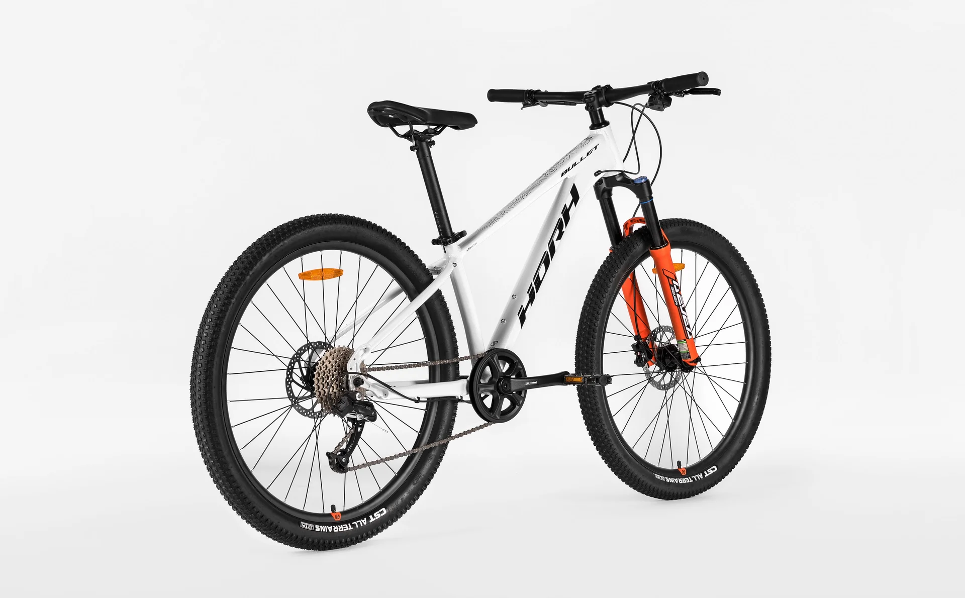 Велосипед HORH BULLET 26" (2026) White-Orange - миниатюра 6
