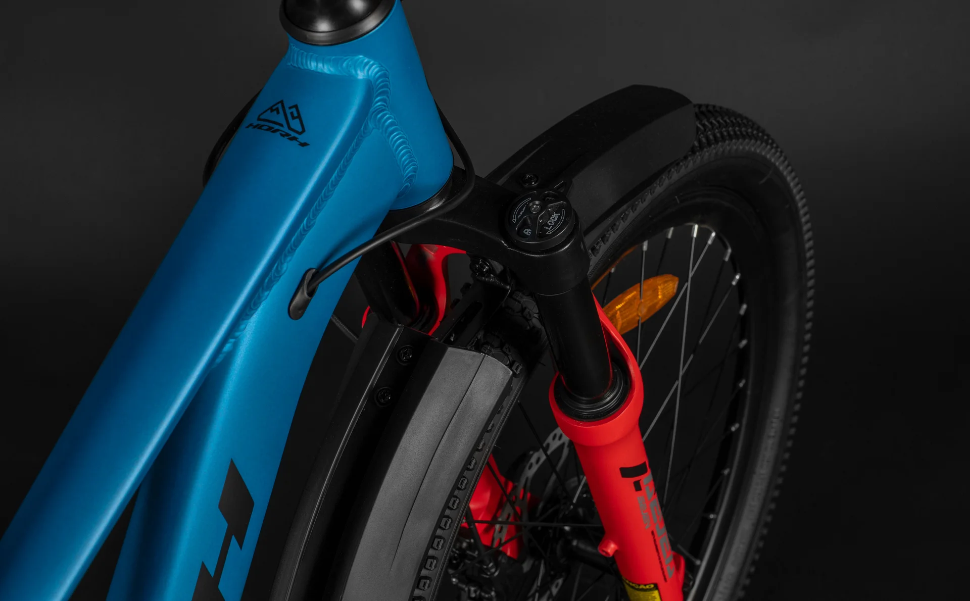 Велосипед HORH ROHAN RHD4.2 24" (2026) Blue-Orange - миниатюра 12