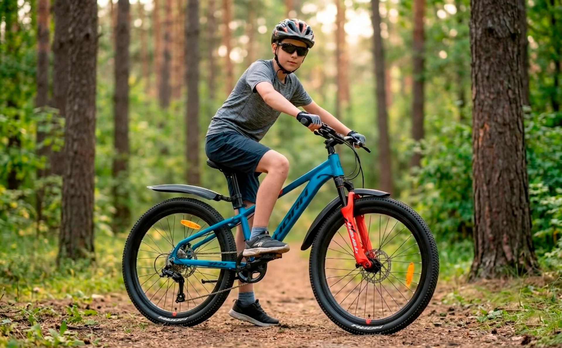 Велосипед HORH ROHAN RHD4.2 24" (2026) Blue-Orange - миниатюра 2