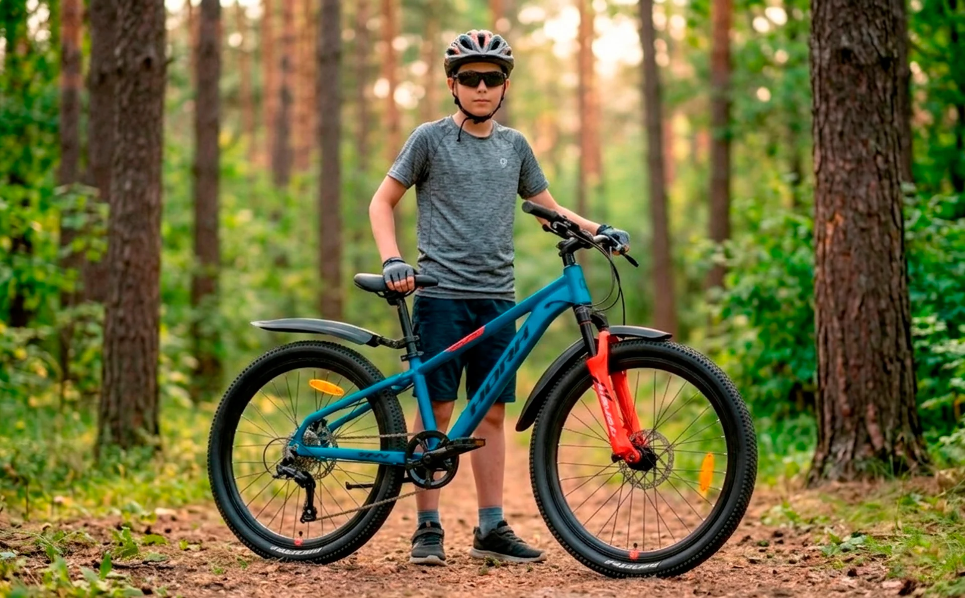 Велосипед HORH ROHAN RHD4.2 24" (2026) Blue-Orange - миниатюра 3