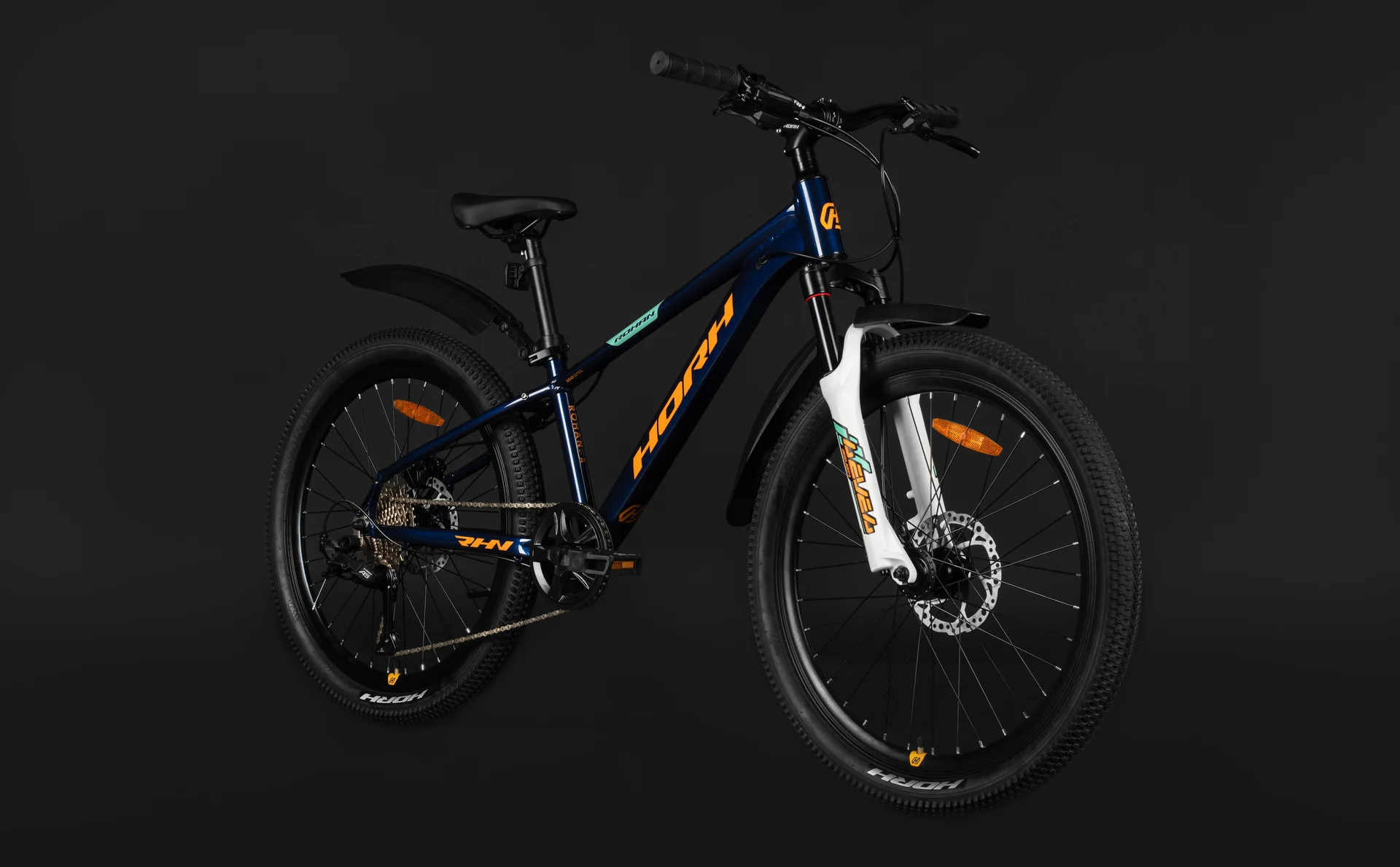 Велосипед HORH ROHAN RHD4.2 24" (2026) Blue-White-Yellow - миниатюра 6