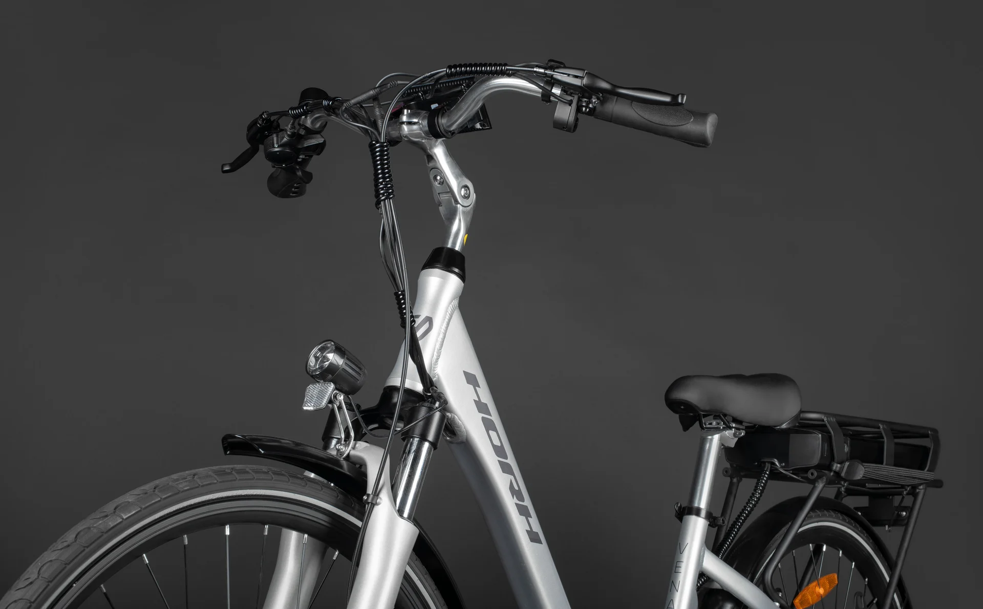 Велосипед HORH VENA EL 350W (2025) Silver - миниатюра 7