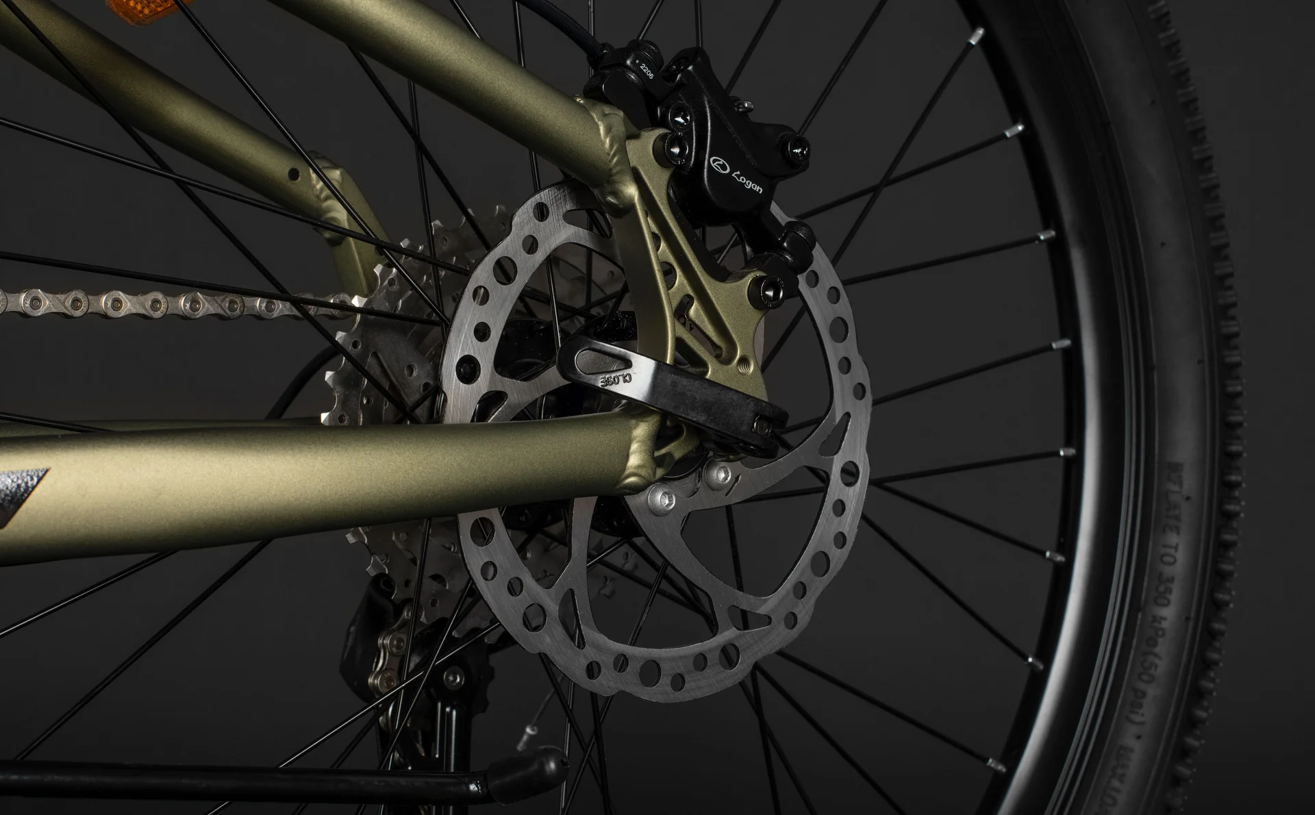 Велосипед HORH ROHAN RHD4.2 24" (2026) Olive-Black-Green - миниатюра 14