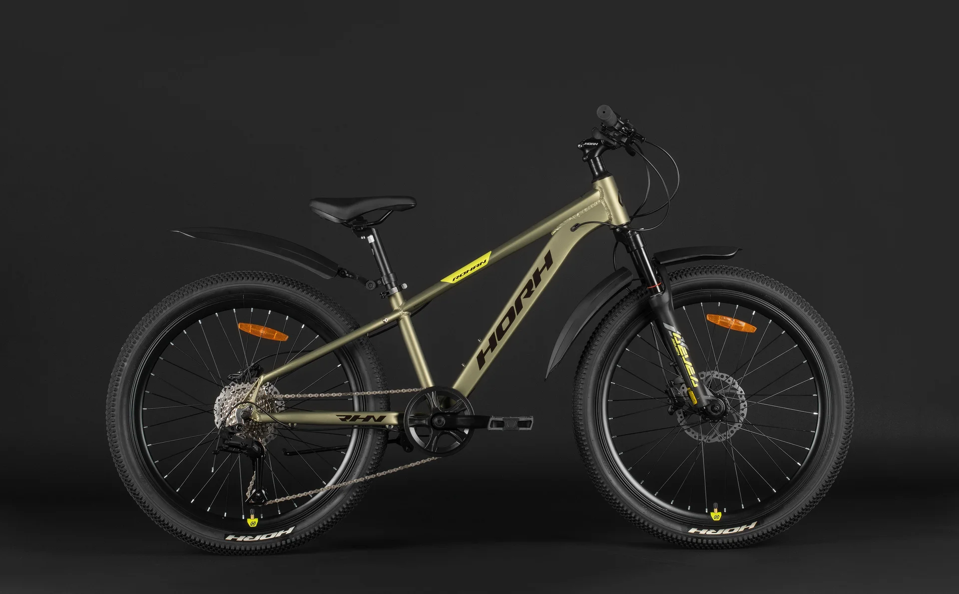 Велосипед HORH ROHAN RHD4.2 24" (2026) Olive-Black-Green - миниатюра 5
