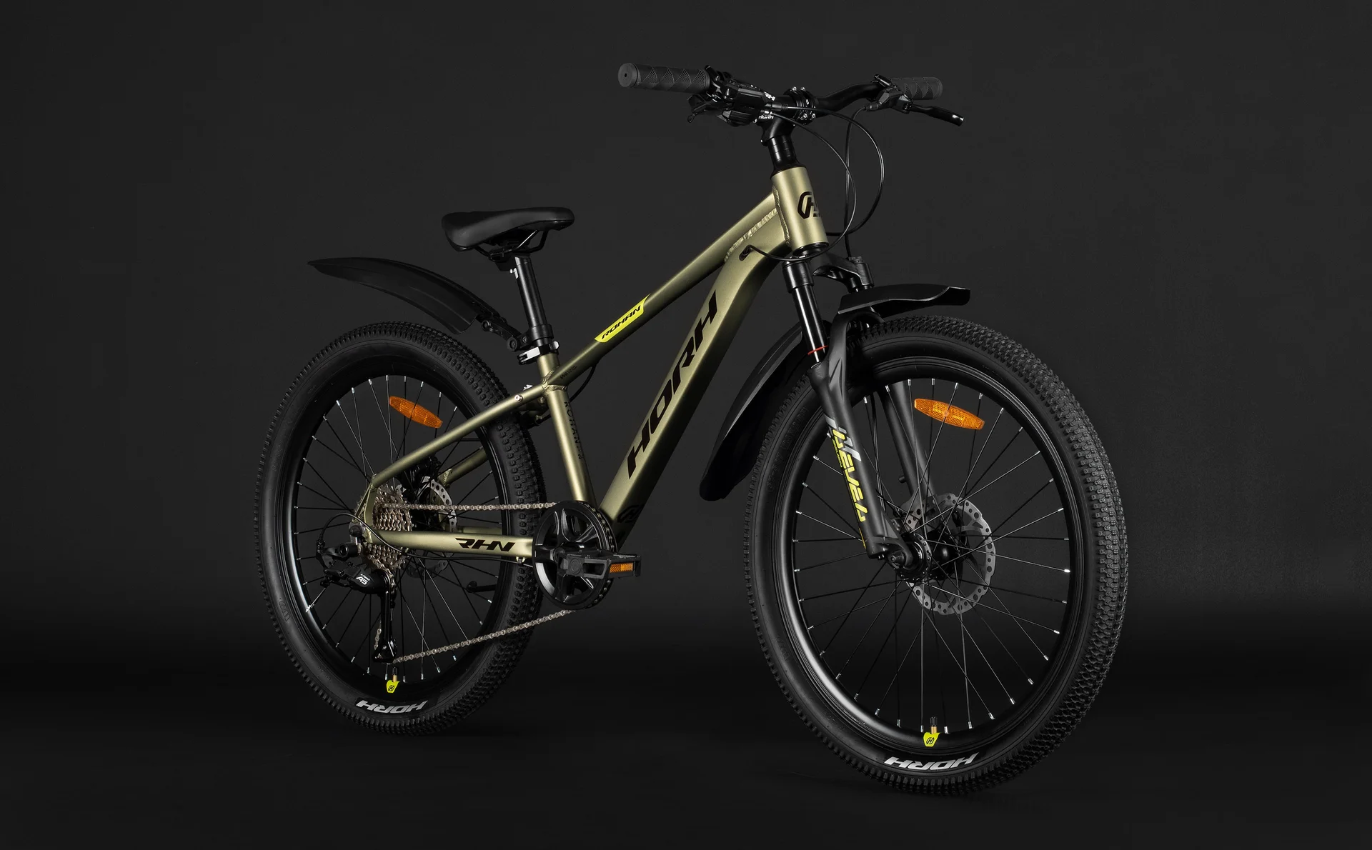 Велосипед HORH ROHAN RHD4.2 24" (2026) Olive-Black-Green - миниатюра 6