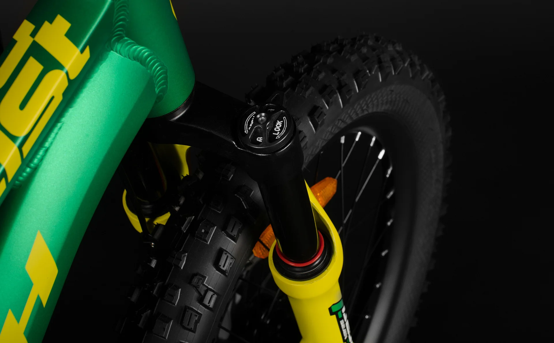 Велосипед HORH CAST HCSTMD 1SR 2.0 20" (2025) Green-Yellow - миниатюра 12