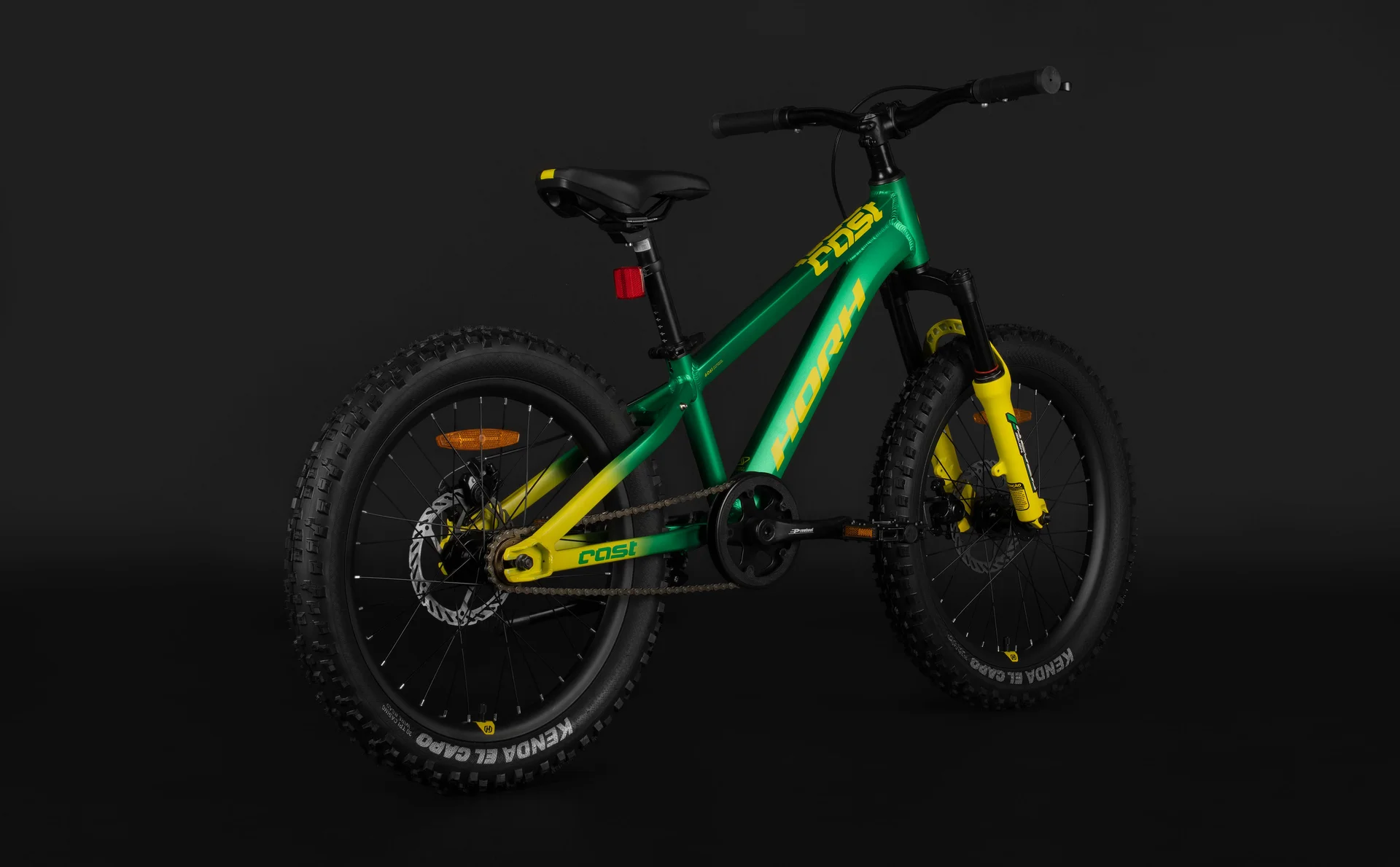 Велосипед HORH CAST HCSTMD 1SR 2.0 20" (2025) Green-Yellow - миниатюра 7