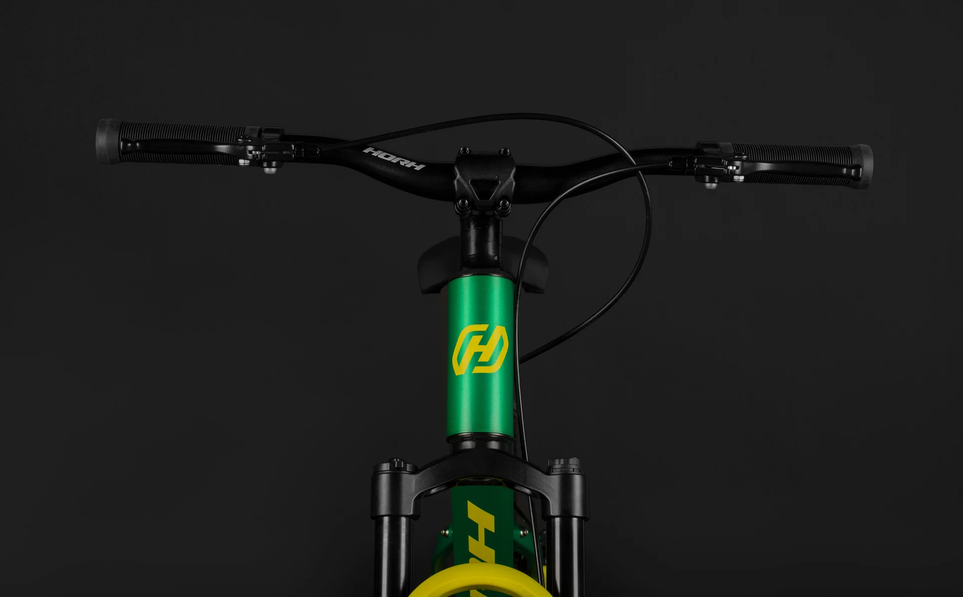 Велосипед HORH CAST HCSTMD 1SR 2.0 20" (2025) Green-Yellow - миниатюра 8
