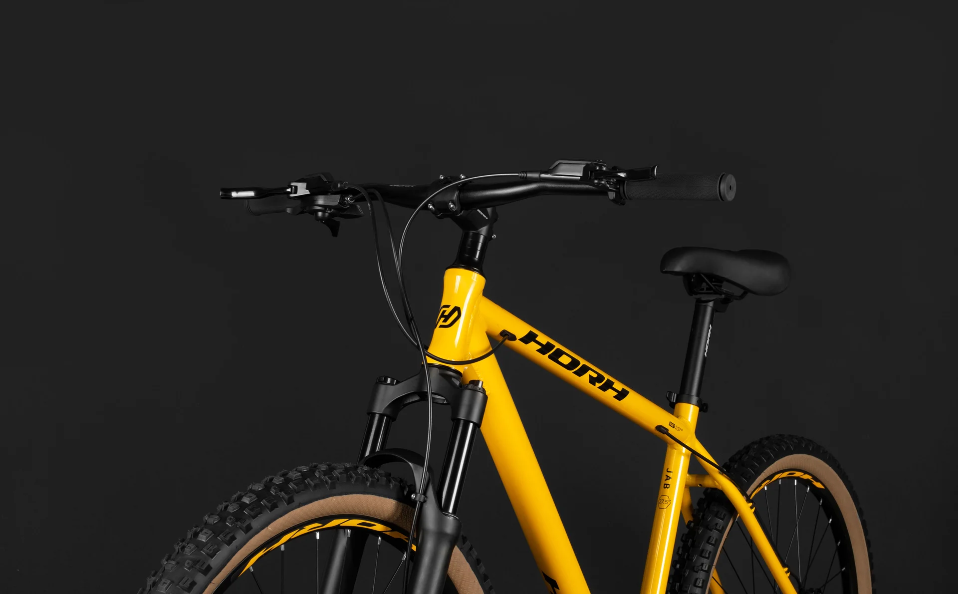 Велосипед HORH JAB JABAM 7.0 27,5" (2025) Yellow-Black - миниатюра 10