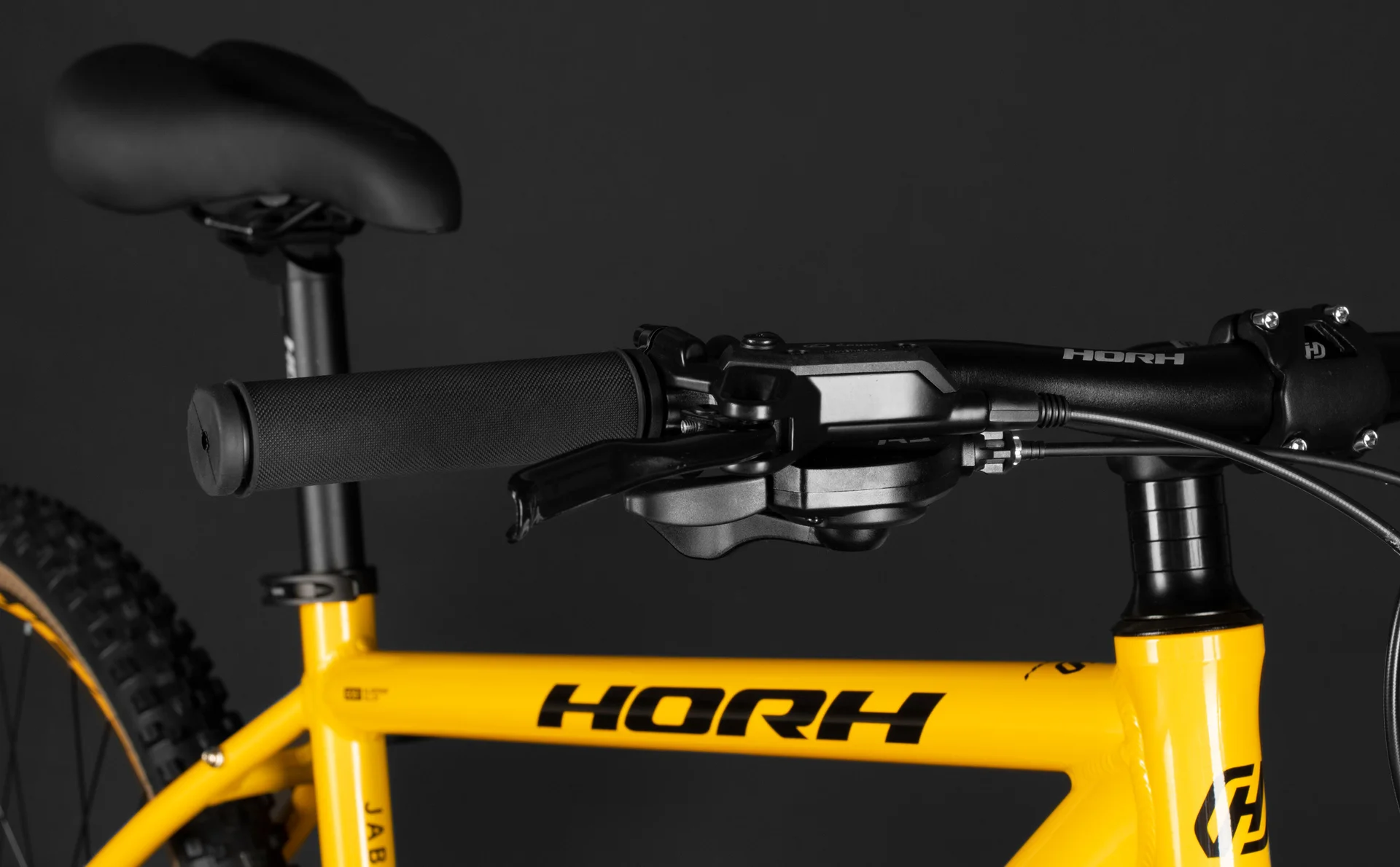 Велосипед HORH JAB JABAM 7.0 27,5" (2025) Yellow-Black - миниатюра 11