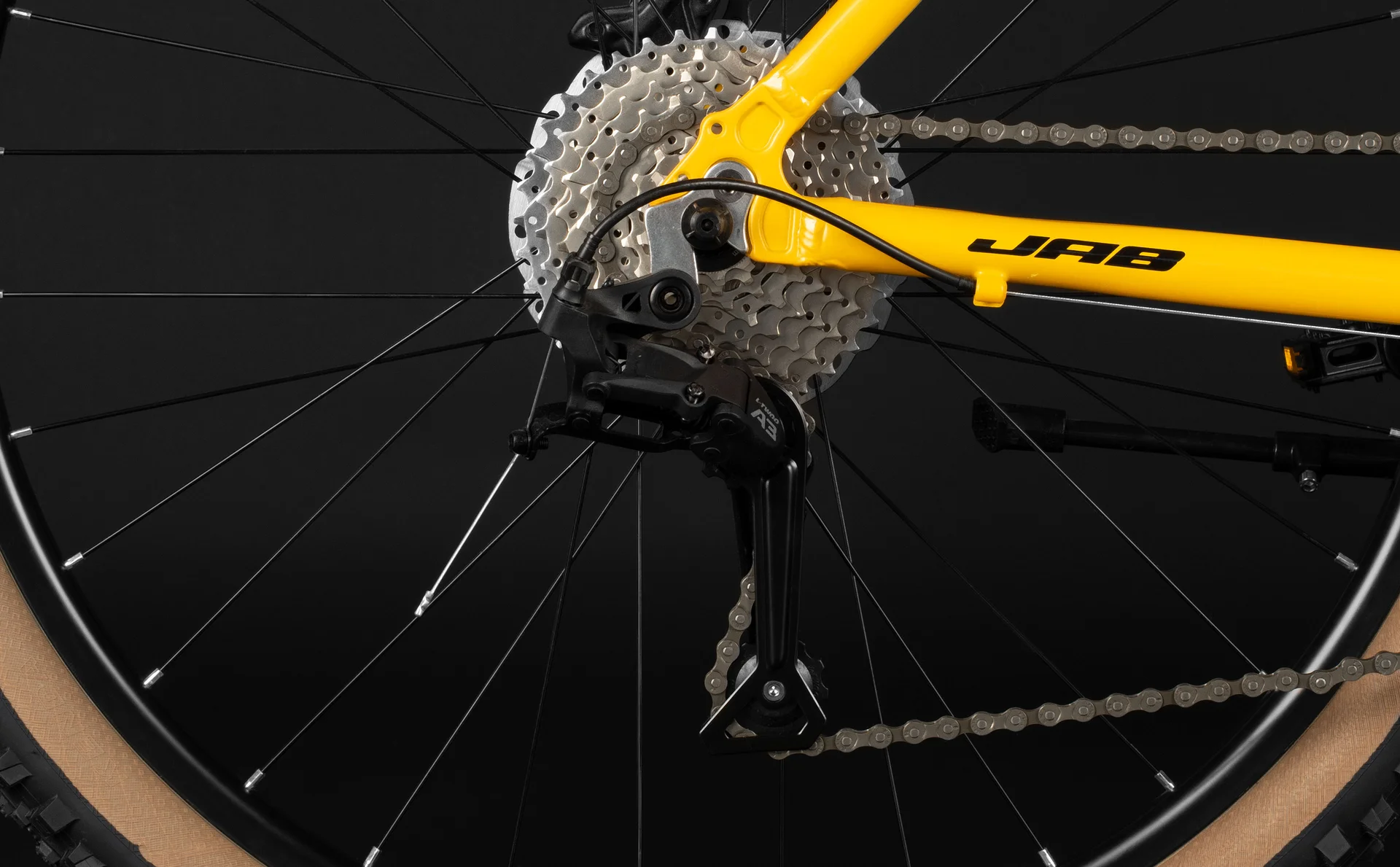 Велосипед HORH JAB JABAM 7.0 27,5" (2025) Yellow-Black - миниатюра 15