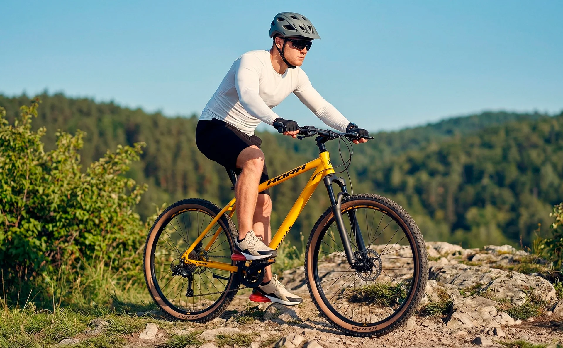 Велосипед HORH JAB JABAM 7.0 27,5" (2025) Yellow-Black - миниатюра 3
