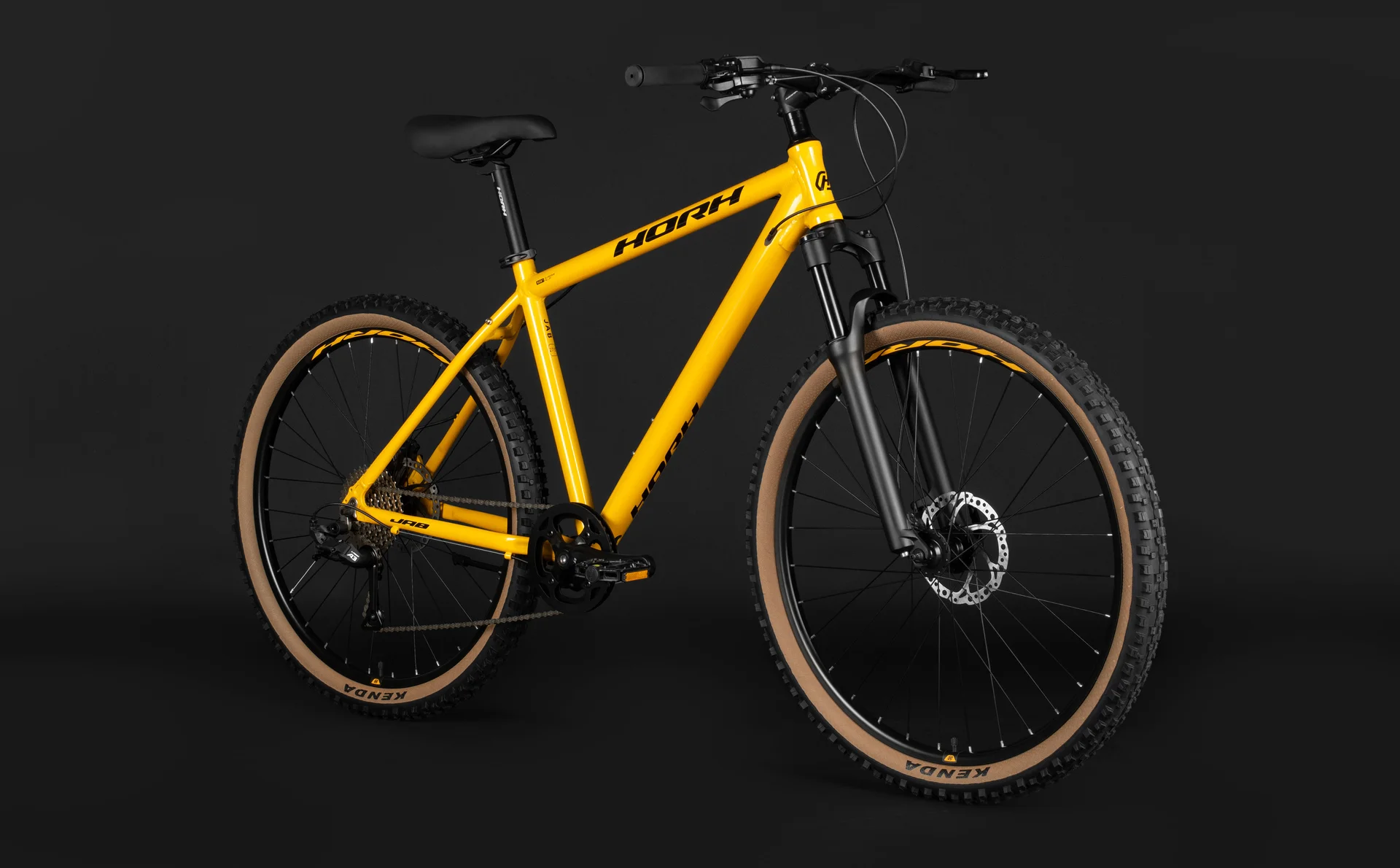 Велосипед HORH JAB JABAM 7.0 27,5" (2025) Yellow-Black - миниатюра 6
