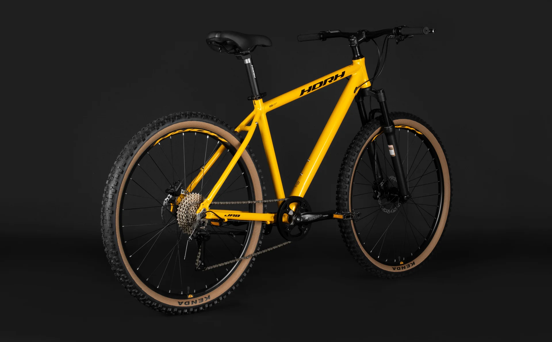 Велосипед HORH JAB JABAM 7.0 27,5" (2025) Yellow-Black - миниатюра 7