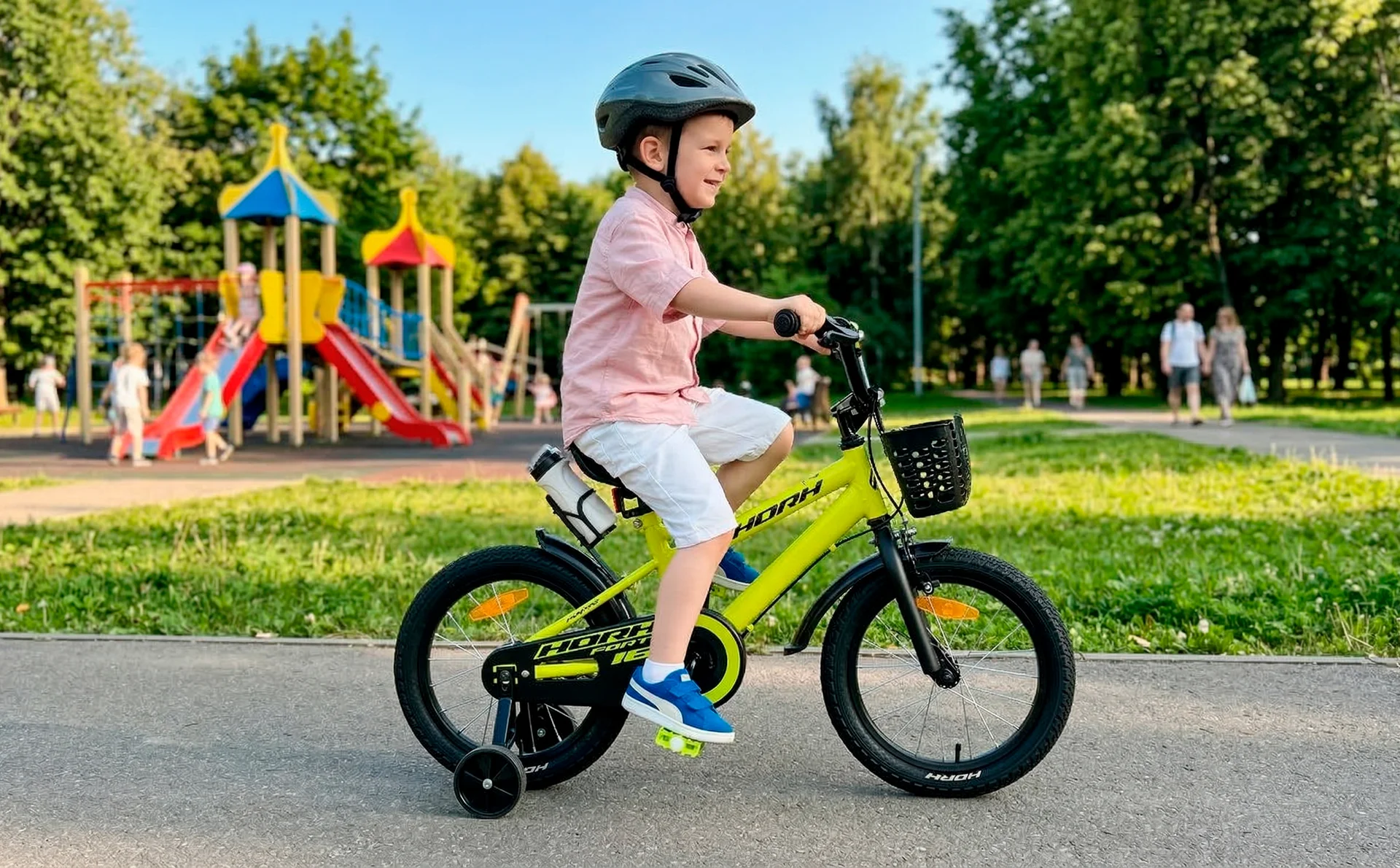Велосипед HORH FORTE 16 (2026) Yellow - миниатюра 2