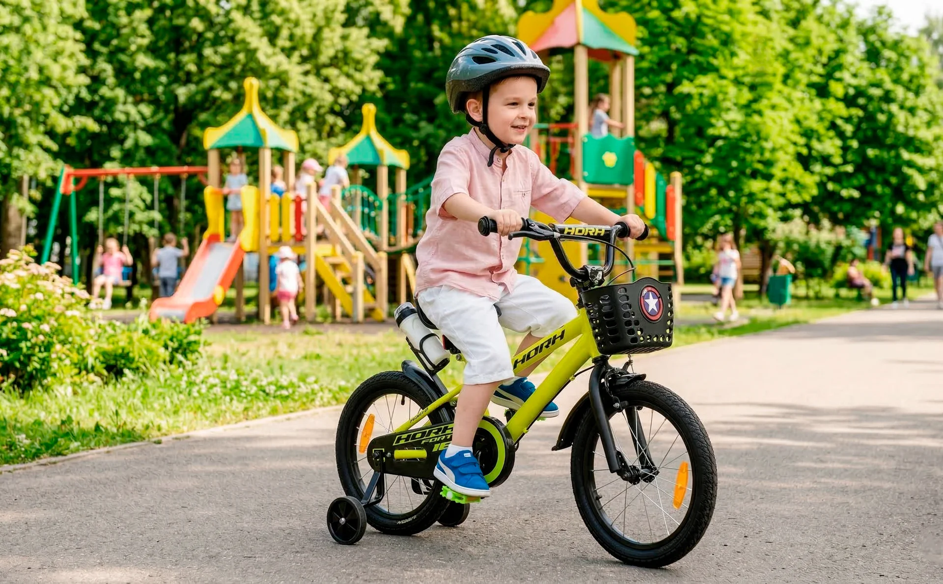 Велосипед HORH FORTE 16 (2026) Yellow - миниатюра 3