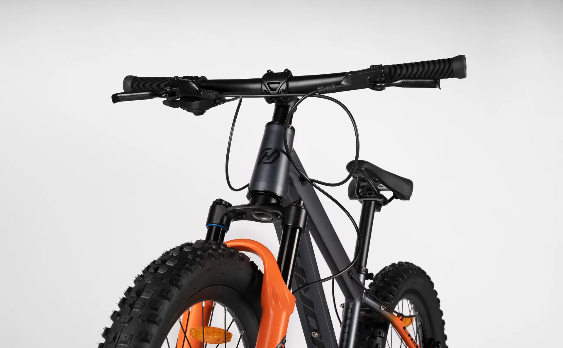 Велосипед HORH CAST HCSTHD 2.0 20" (2026) Grey-Orange-Black - миниатюра 9