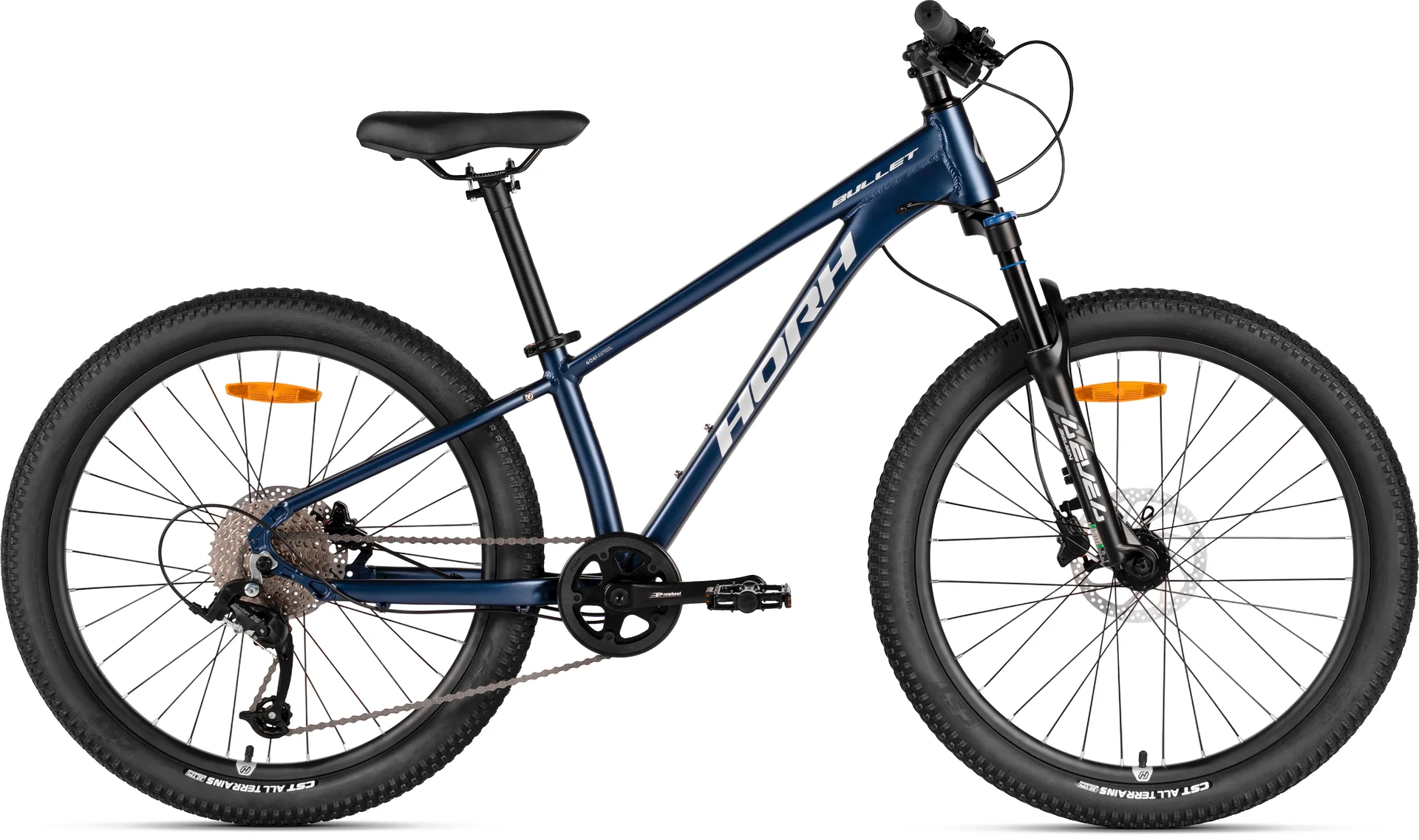 Велосипед HORH BULLET BHD 4.0 24" (2026) Blue-Grey-White - изображение 1