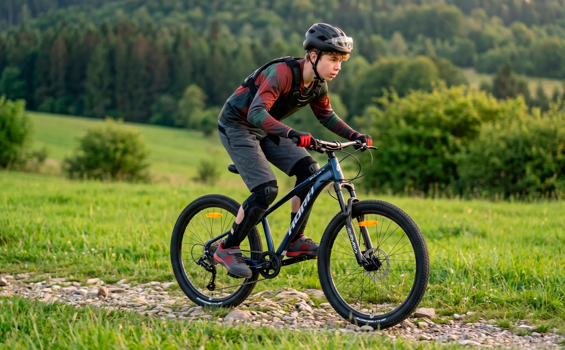 Велосипед HORH BULLET BHD 4.0 24" (2026) Blue-Grey-White - миниатюра 2