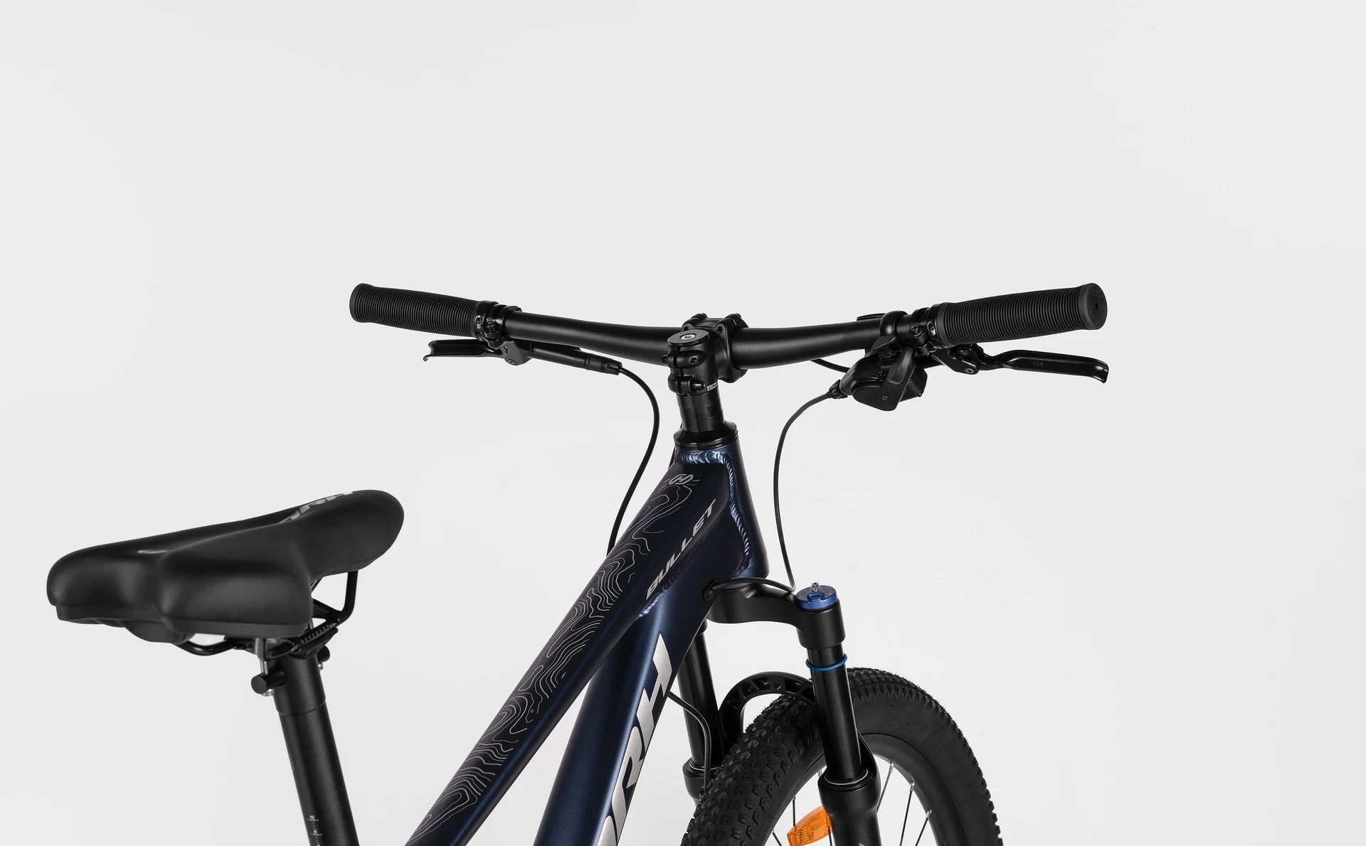 Велосипед HORH BULLET BHD 4.0 24" (2026) Blue-Grey-White - миниатюра 8