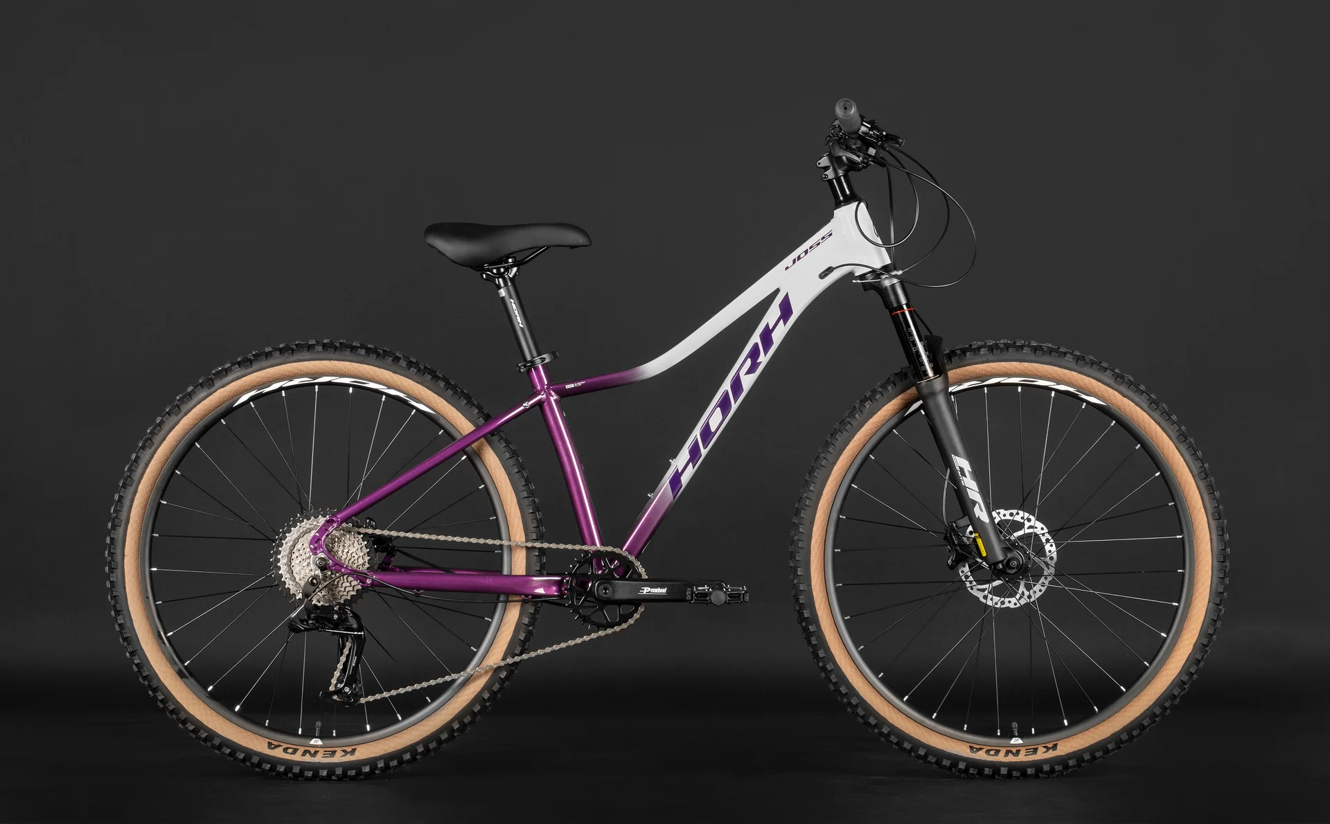 Велосипед HORH JOSS JHDAIR 7.1 27.5" (2025) White-Purple - миниатюра 5