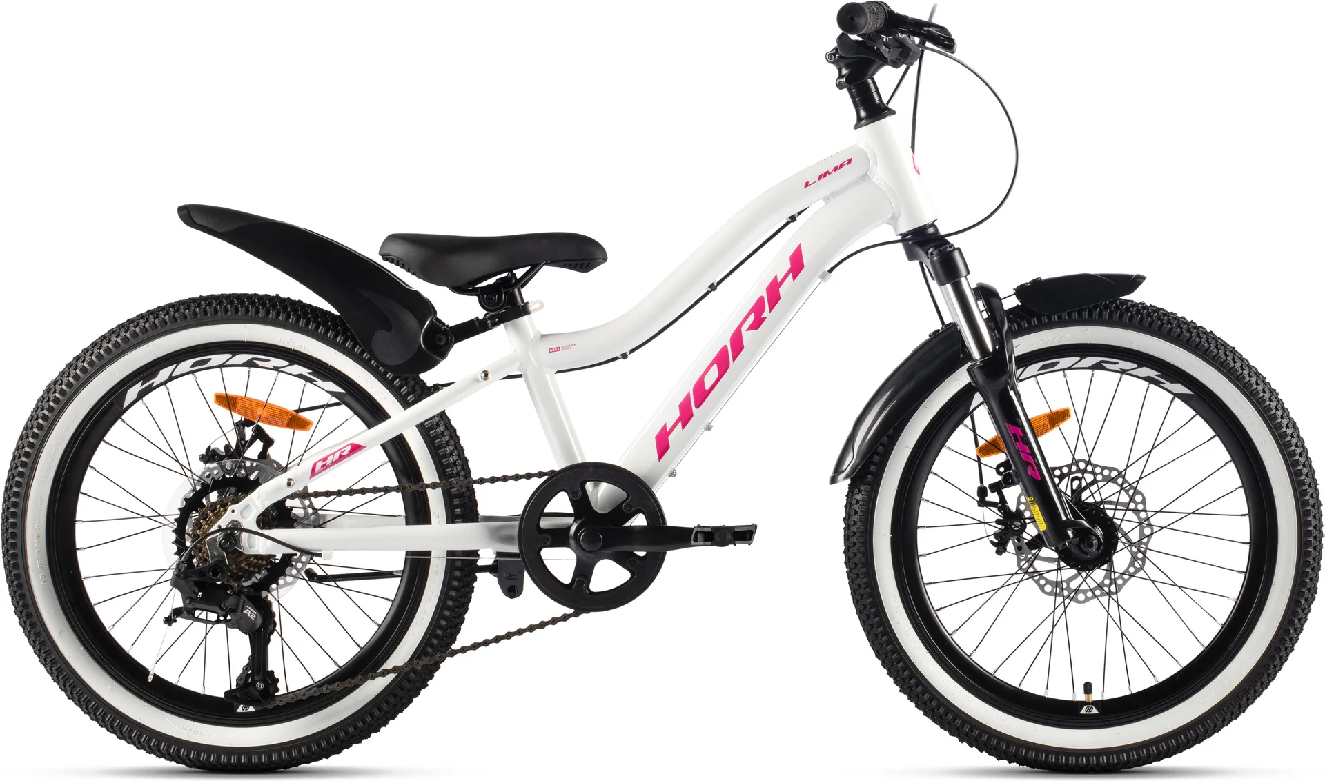 Велосипед HORH LIMA 20" (2024) White-Pink - изображение 1