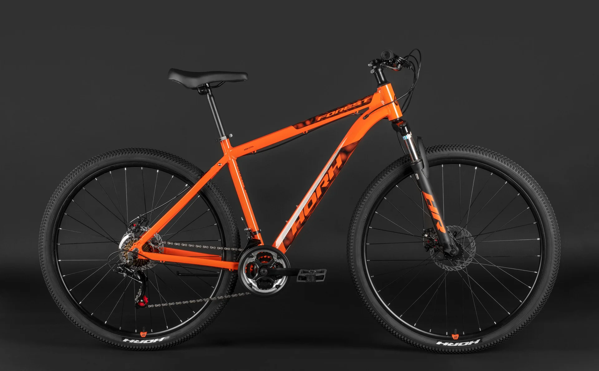 Велосипед HORH FOREST FMD 9.0 29" (2026) Orange-Black - миниатюра 5