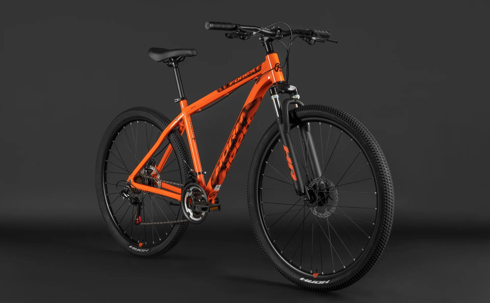 Велосипед HORH FOREST FMD 9.0 29" (2026) Orange-Black - миниатюра 6