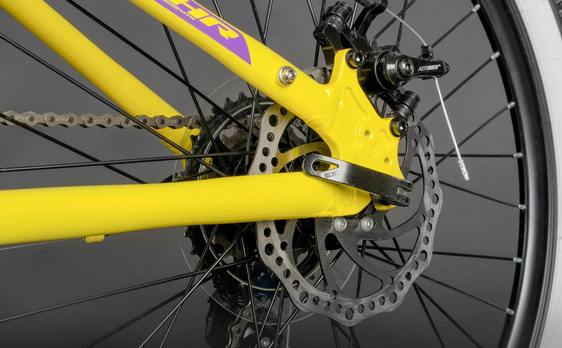 Велосипед HORH LIMA 24" (2025) Yellow-Purple - миниатюра 14