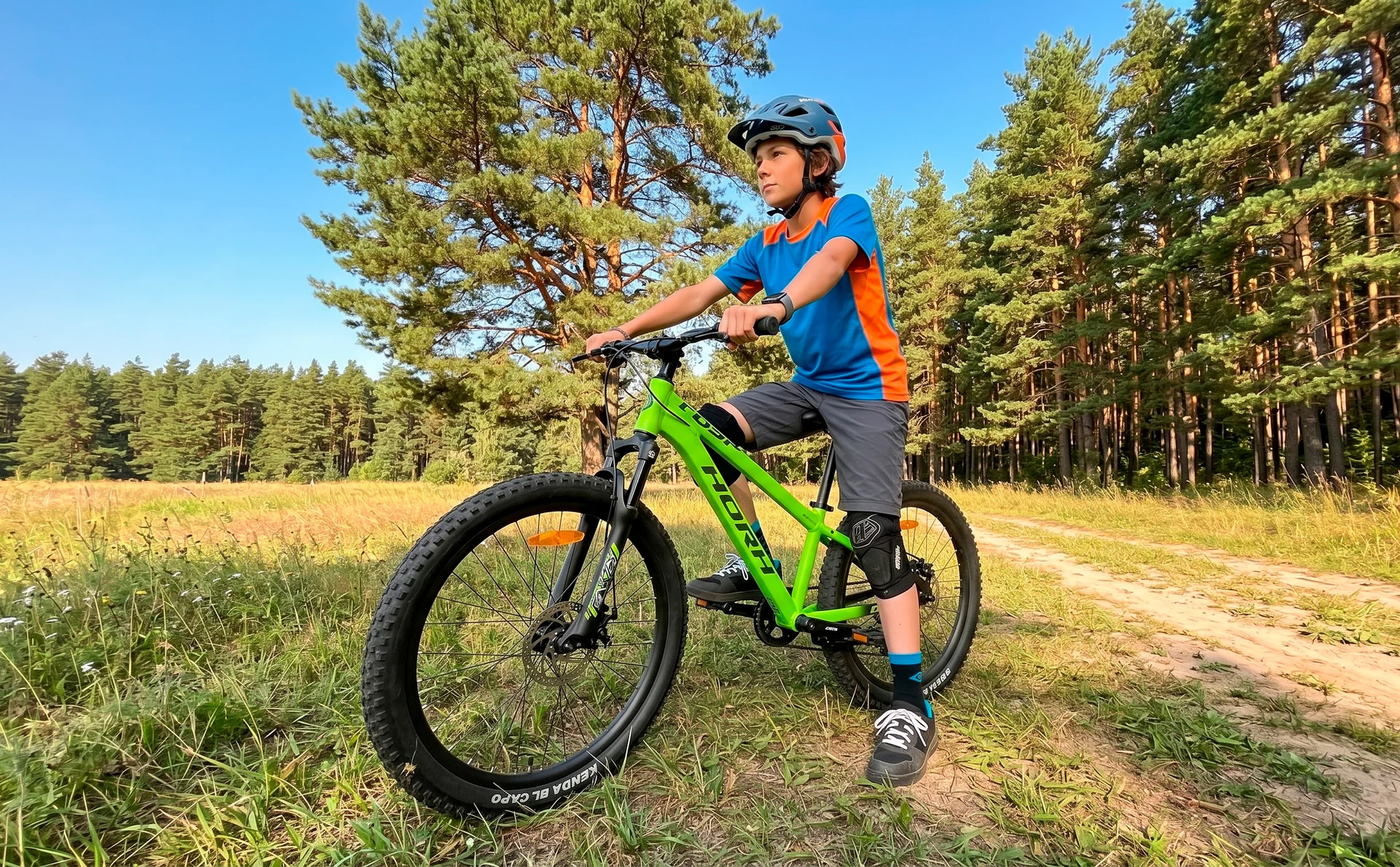 Велосипед HORH CAST HCSTMD 1SR 4.0 24" (2026) Green-Black - миниатюра 4