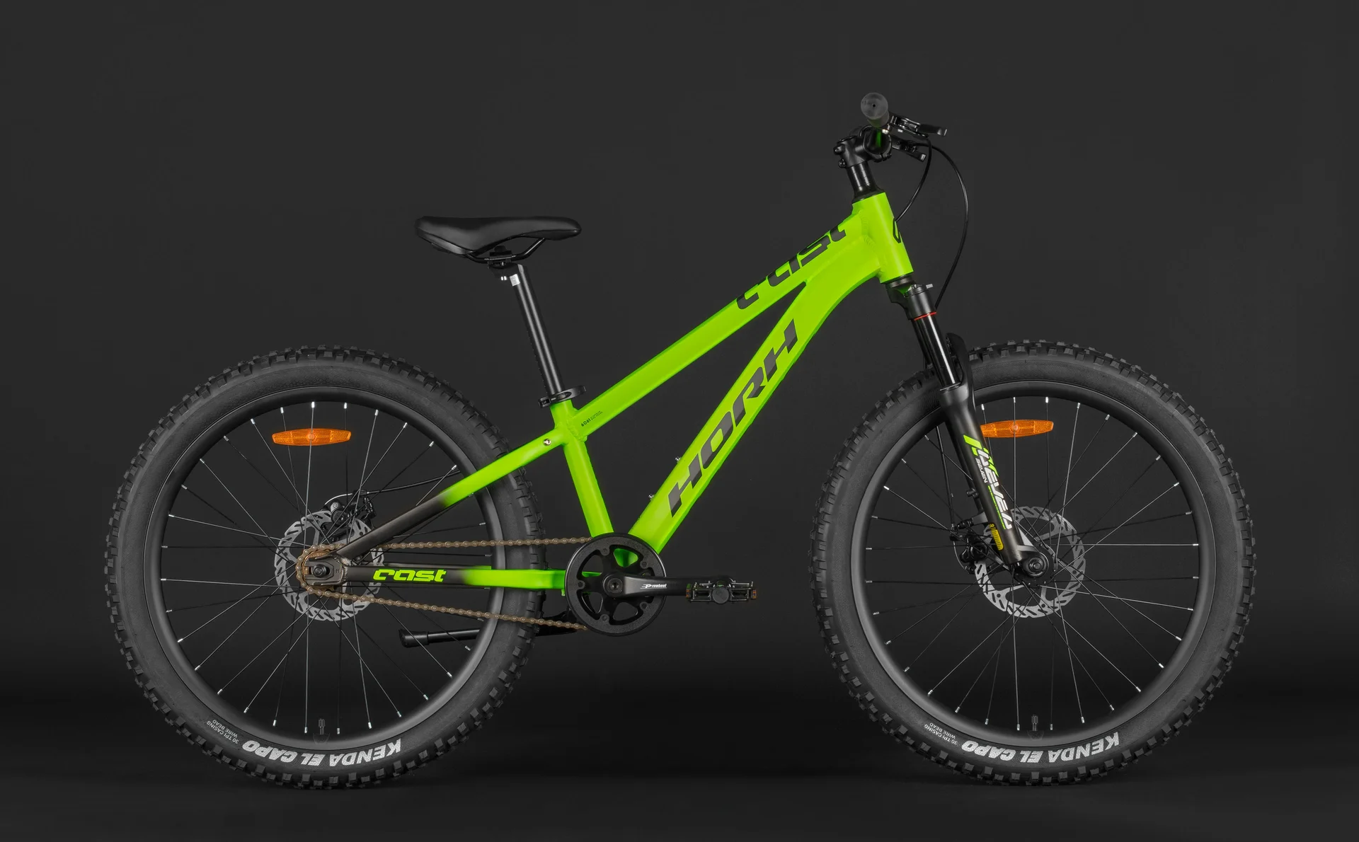 Велосипед HORH CAST HCSTMD 1SR 4.0 24" (2026) Green-Black - миниатюра 5