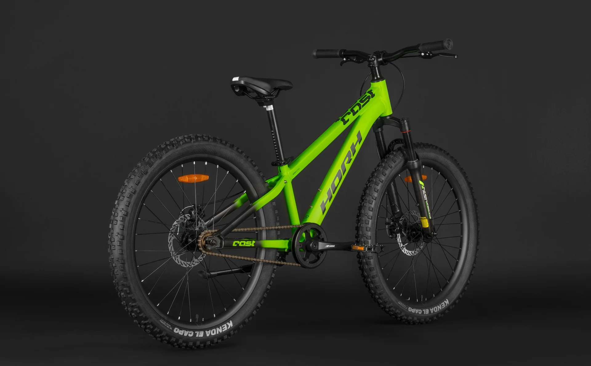 Велосипед HORH CAST HCSTMD 1SR 4.0 24" (2026) Green-Black - миниатюра 7