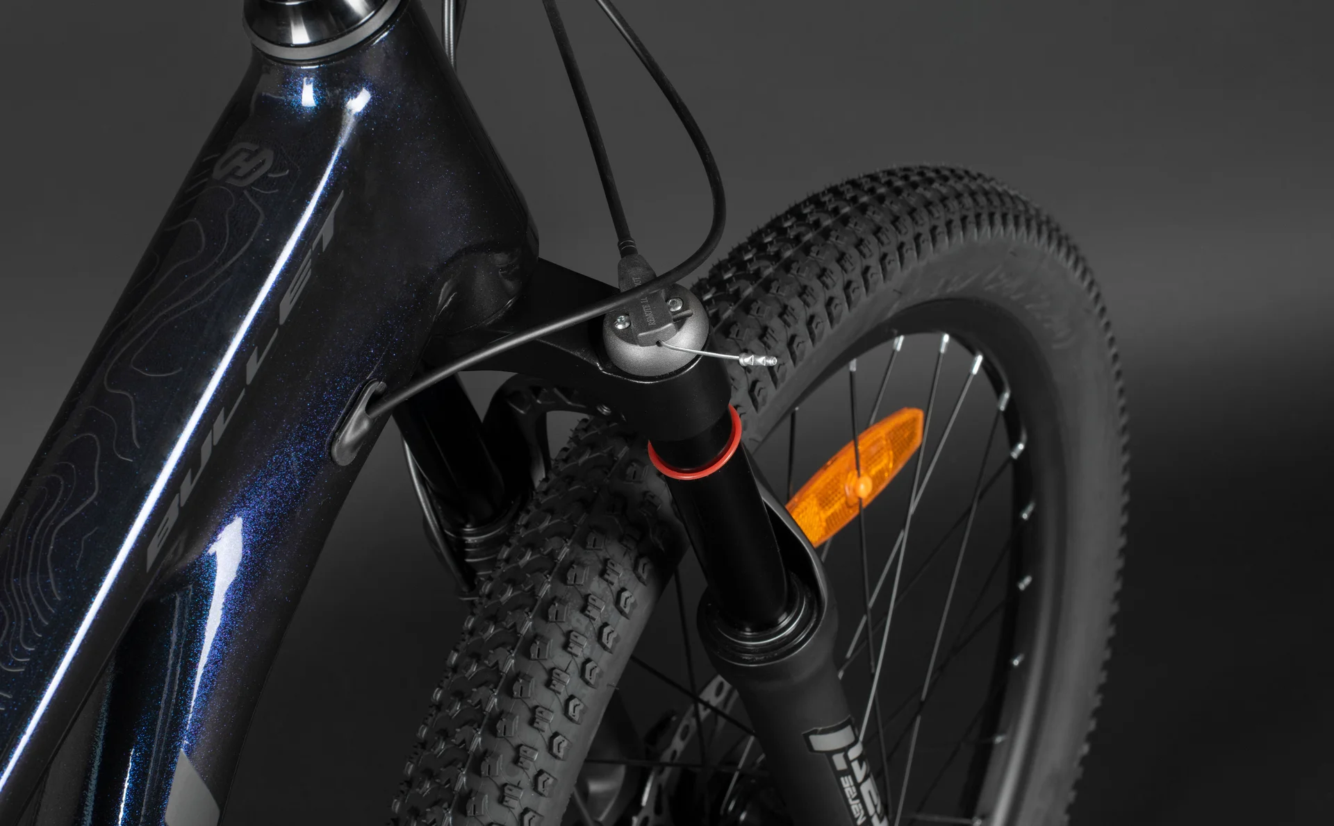 Велосипед HORH BULLET AIR HBHD4.2 24" (2025) Blue-Black - миниатюра 12