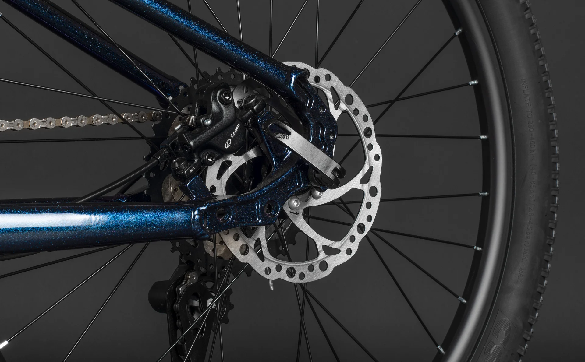Велосипед HORH BULLET AIR HBHD4.2 24" (2025) Blue-Black - миниатюра 15