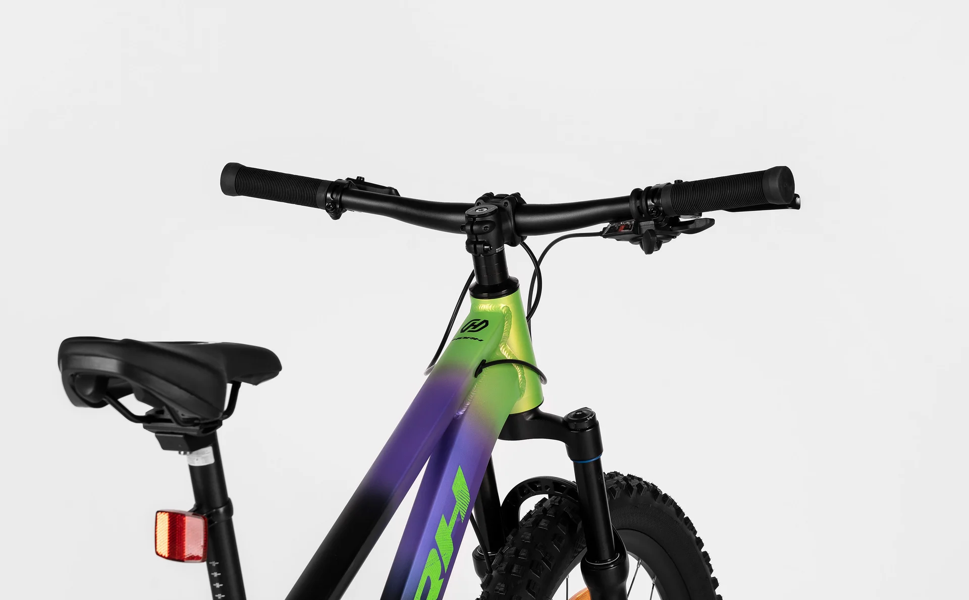 Велосипед HORH CAST HCSTHD 4.0 24" (2026) Black-Purple-Green - миниатюра 7