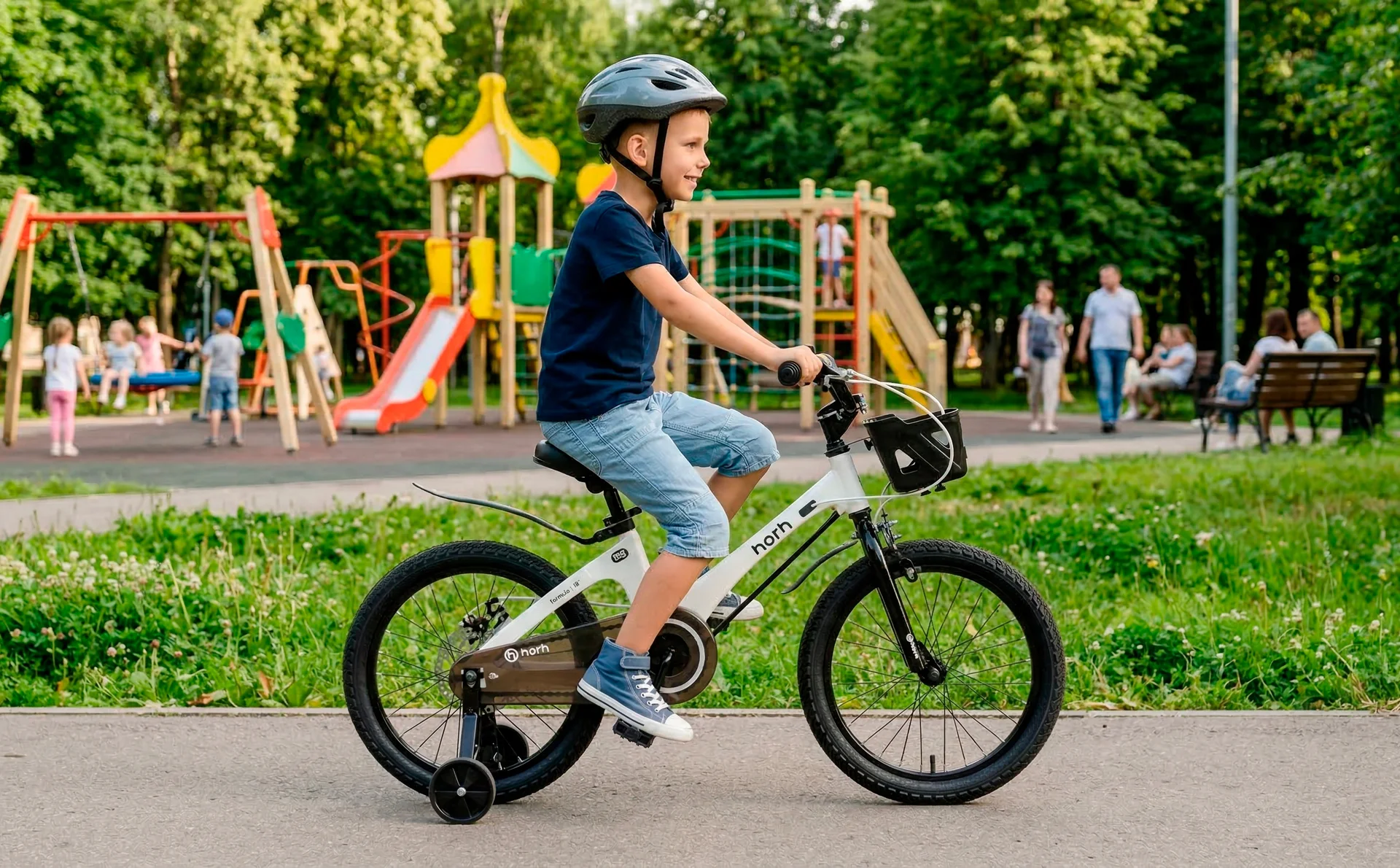 Велосипед HORH FORMULA 18 (2026) White-Black - миниатюра 2