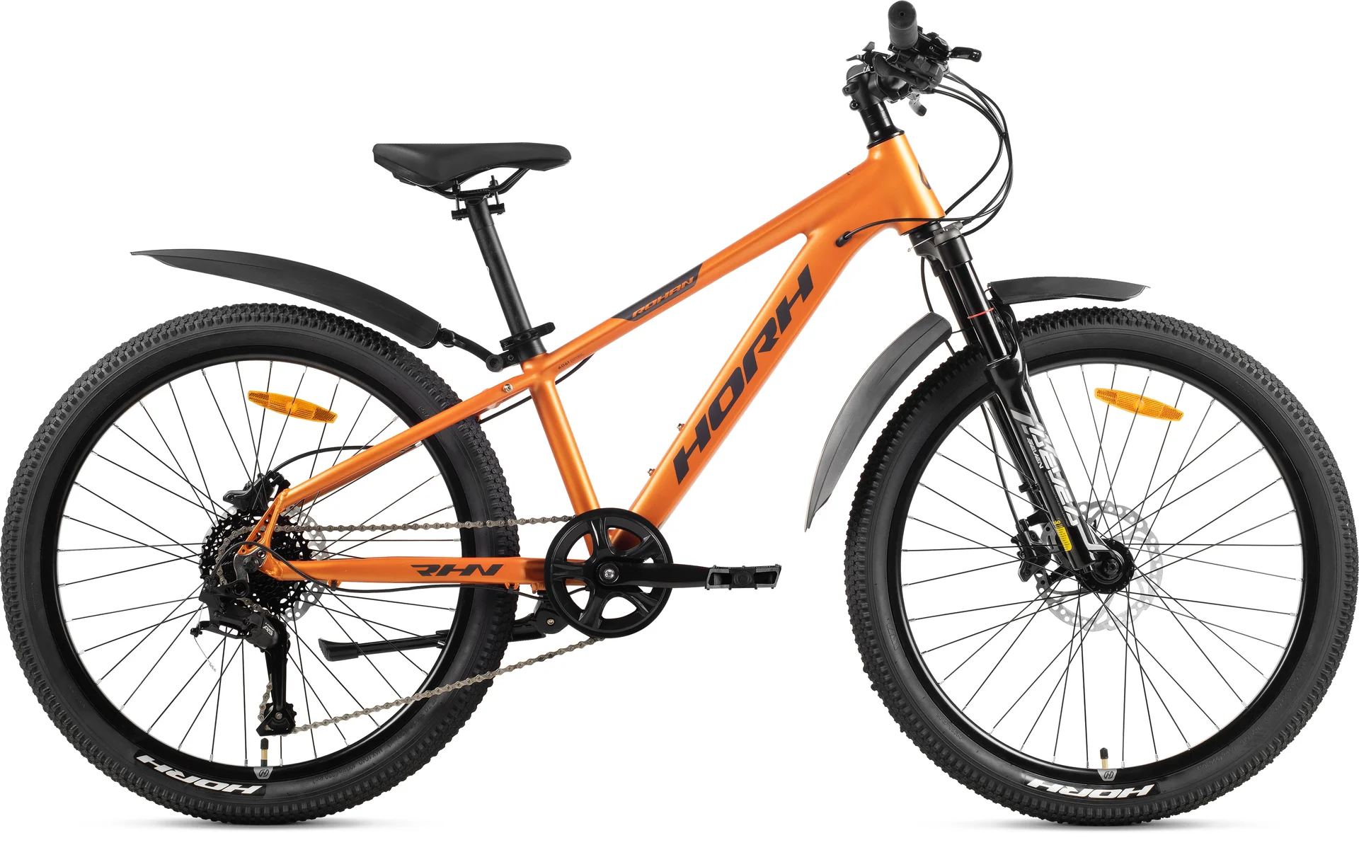 Велосипед HORH ROHAN AIR RHD4.4 24" (2026) Orange-Black - изображение 1