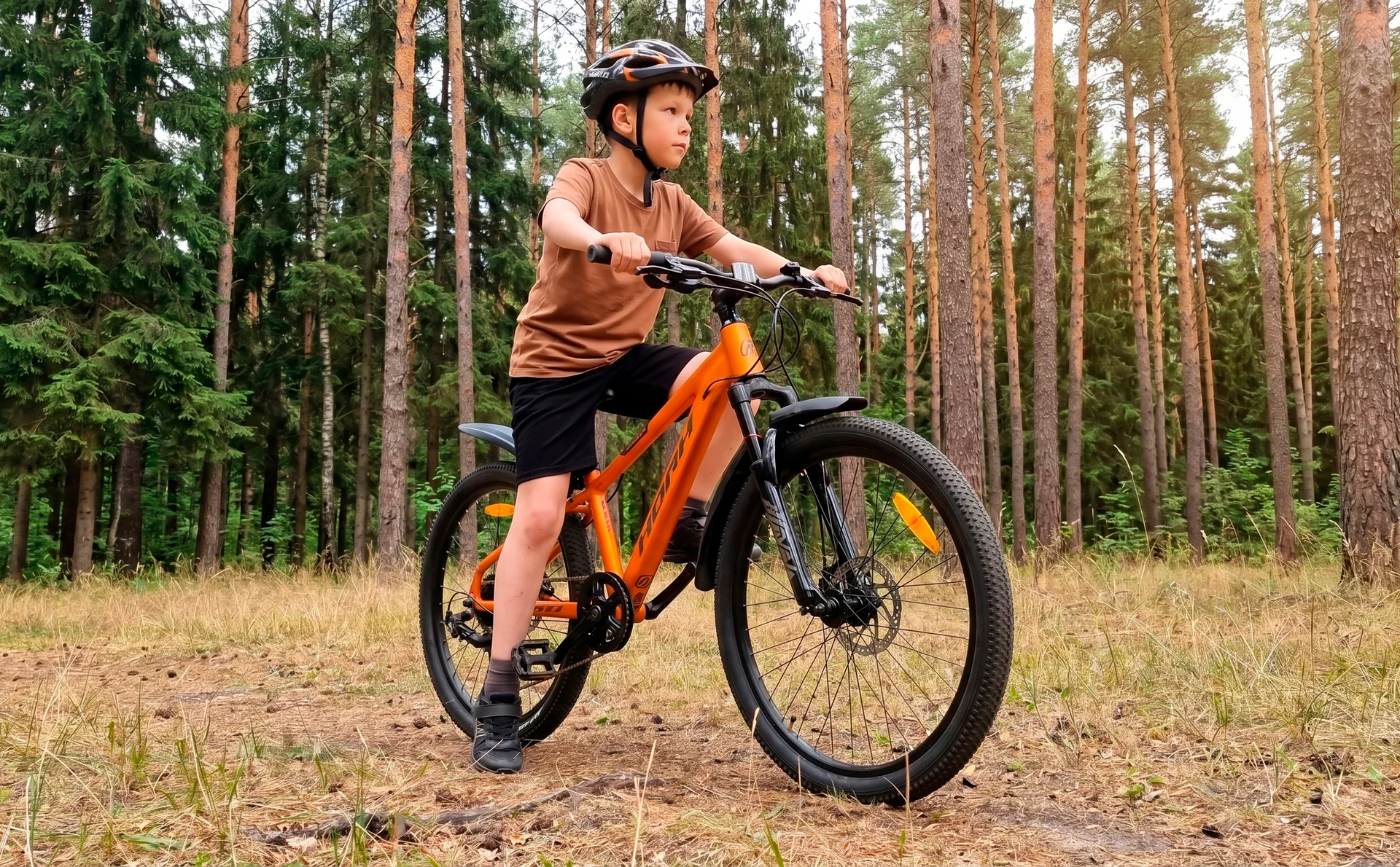Велосипед HORH ROHAN AIR RHD4.4 24" (2026) Orange-Black - миниатюра 3