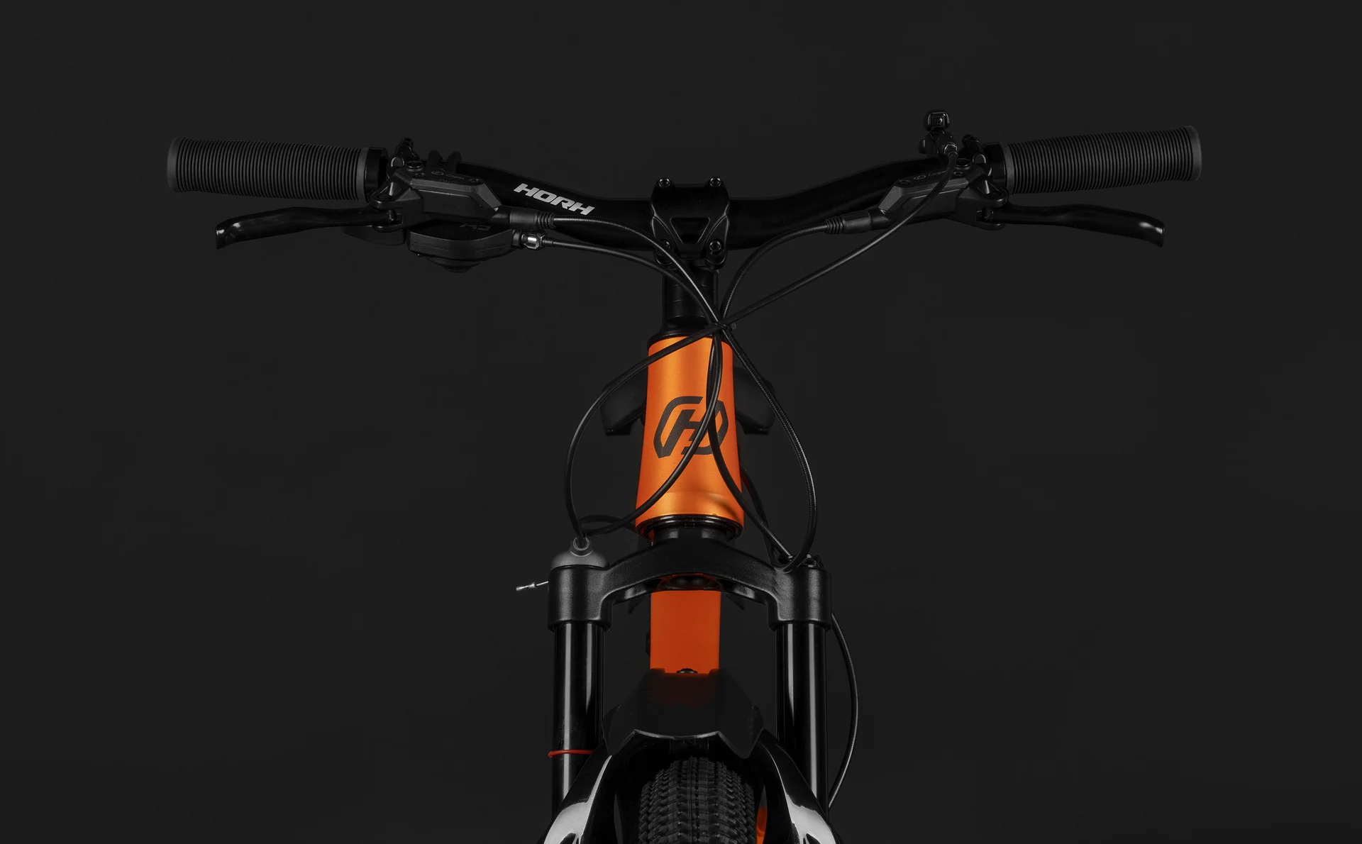 Велосипед HORH ROHAN AIR RHD4.4 24" (2026) Orange-Black - миниатюра 8