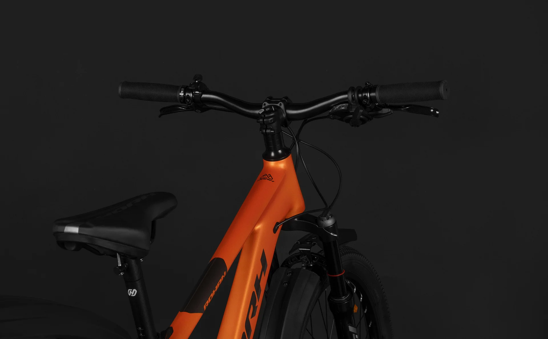 Велосипед HORH ROHAN AIR RHD4.4 24" (2026) Orange-Black - миниатюра 9