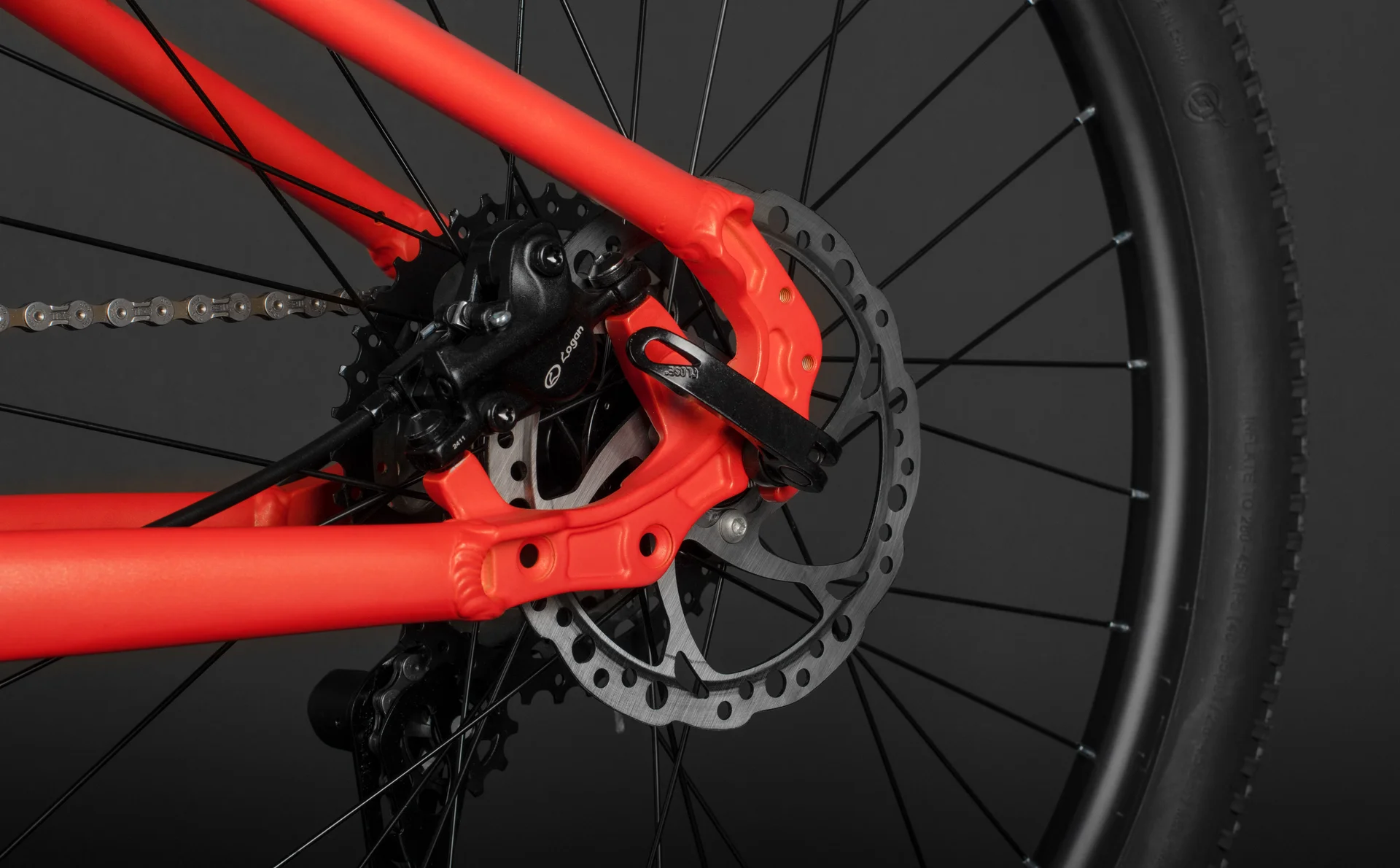 Велосипед HORH BULLET AIR HBHD4.2 24" (2025) Orange-Black - миниатюра 14
